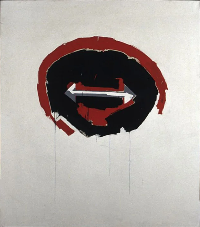 Smile , 1963 acrylic on canvas 68 x 60 inches; 172.7 x 152.4 centimeters