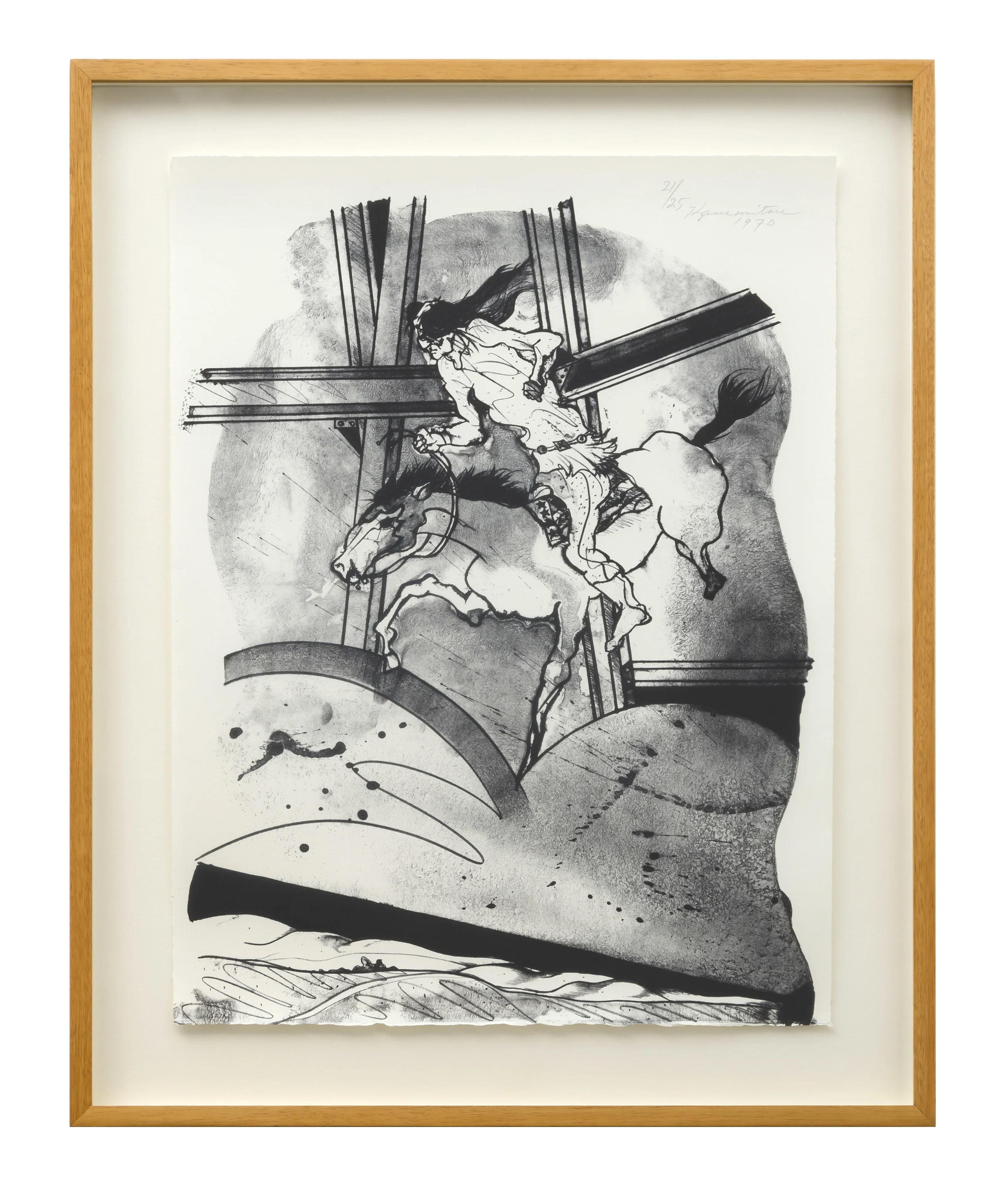 Metamorphosis L.A. I , 1970 lithograph 20 x 15 inches; 50.8 x 38.1 centimeters