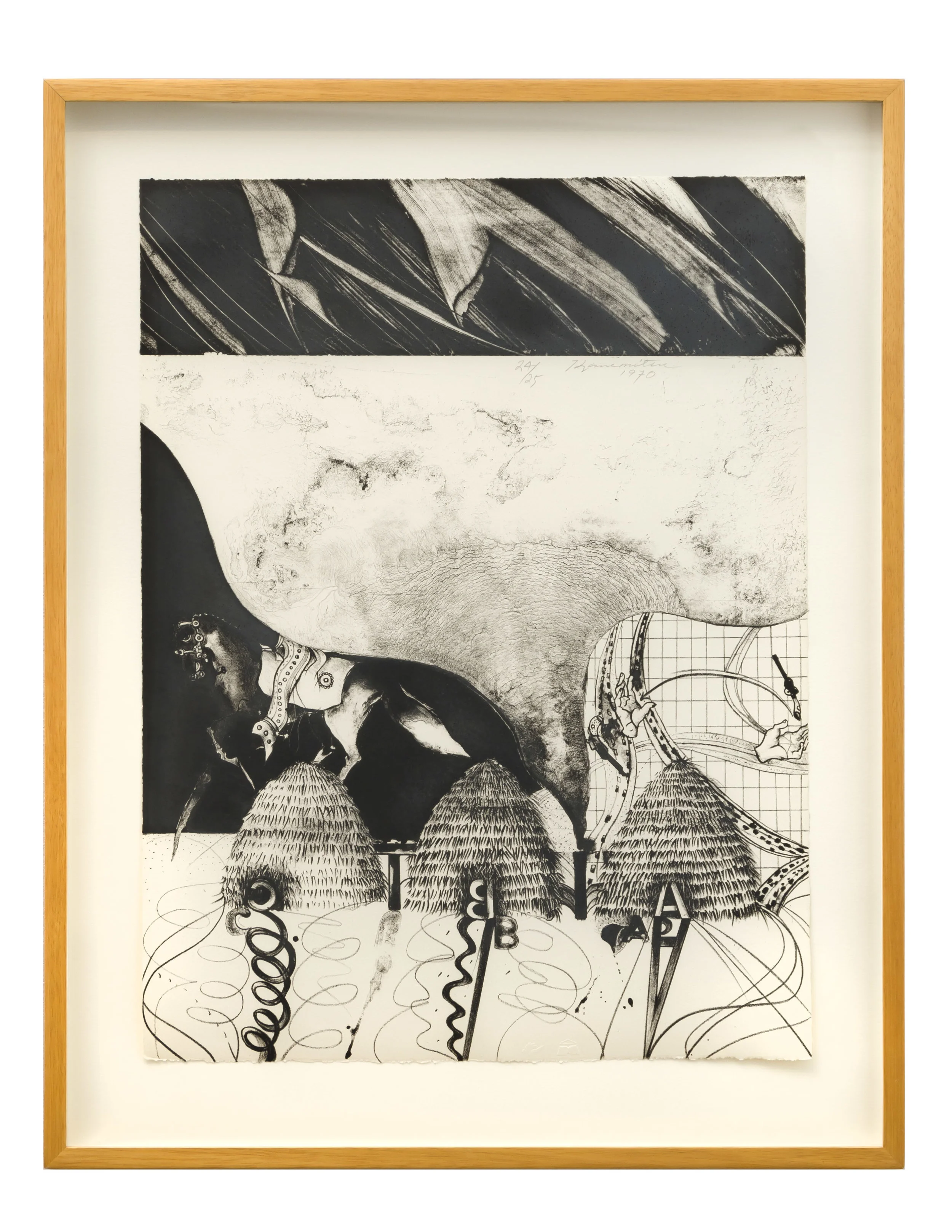 Metamorphosis L.A. II , 1970 lithograph 20 x 15 inches; 50.8 38.1 centimeters