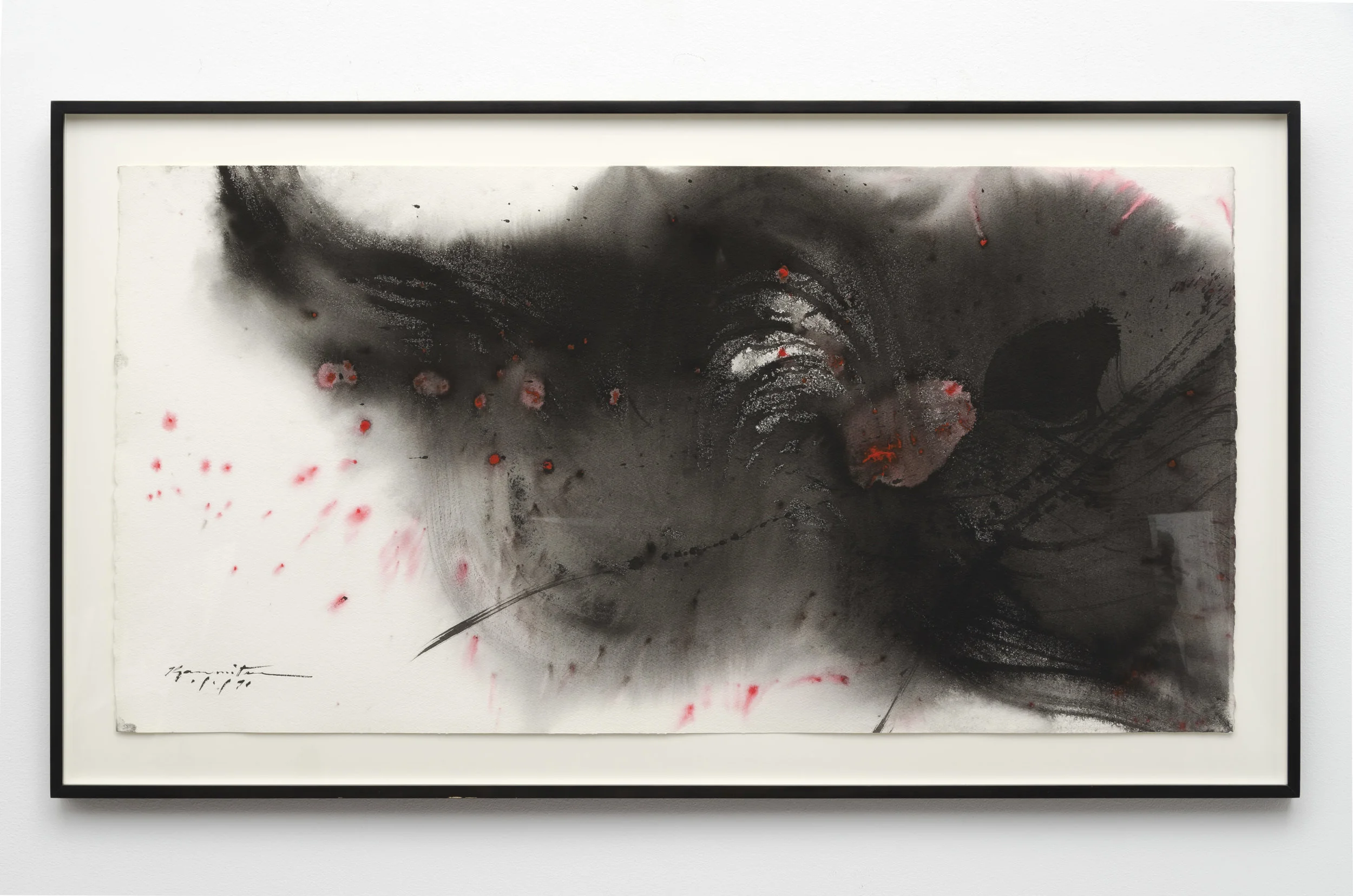 1-91 , 1991 sumi on paper 25 3/8 x 45 inches; 64.5 x 114.3 centimeters