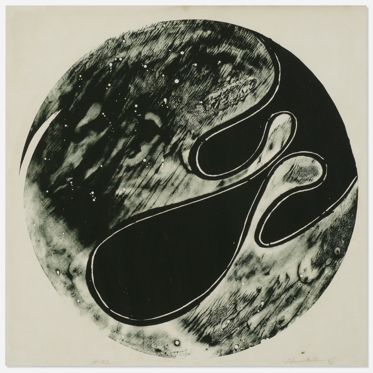 Untitled (Tamarind) , 1965 lithograph 22 x 22 inches; 52 x 52 centimeters