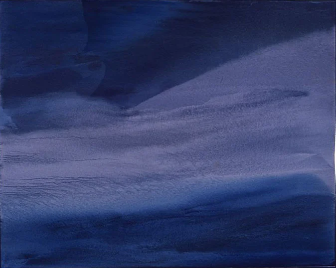 Hawaii Skies , 1976 acrylic on canvas