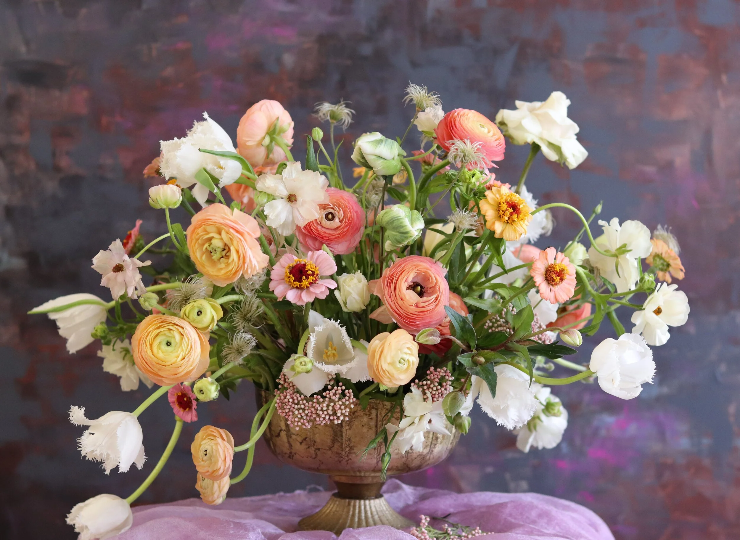 Garden style centerpiece