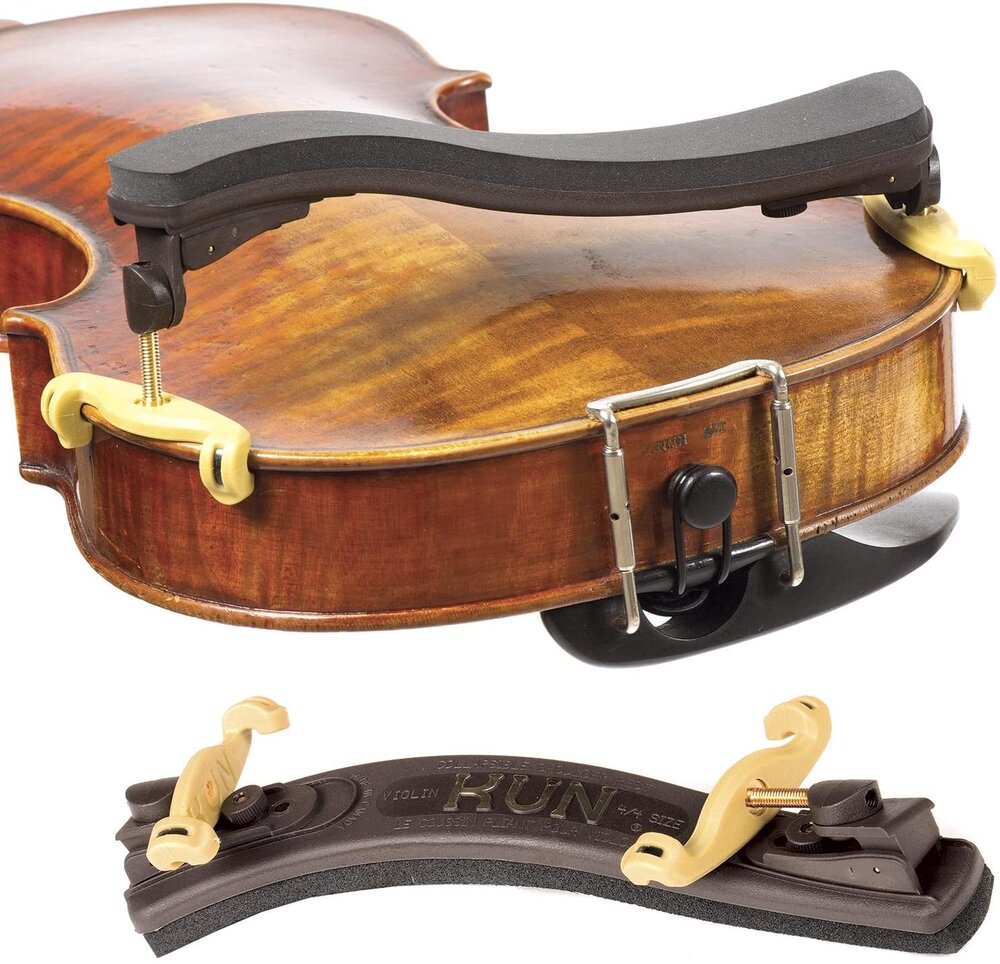 suelo amanecer pestillo KUN Collapsible Violin Shoulder Rest - various sizes — Terra Nova Violins -  The Largest Violin Shop in Texas