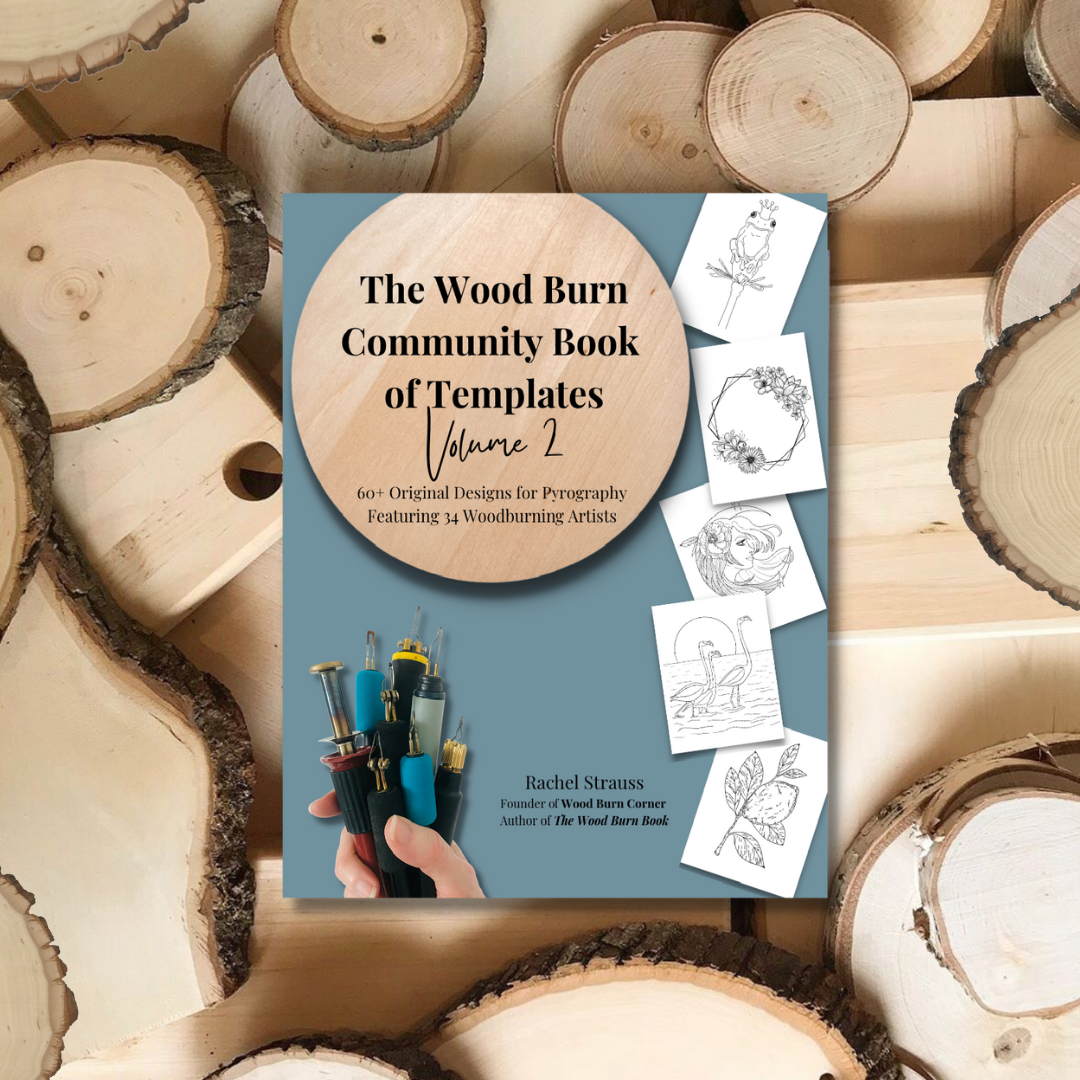 The Wood Burn Community Book of Templates: RADIAL SYMMETRY EDITION e-book 