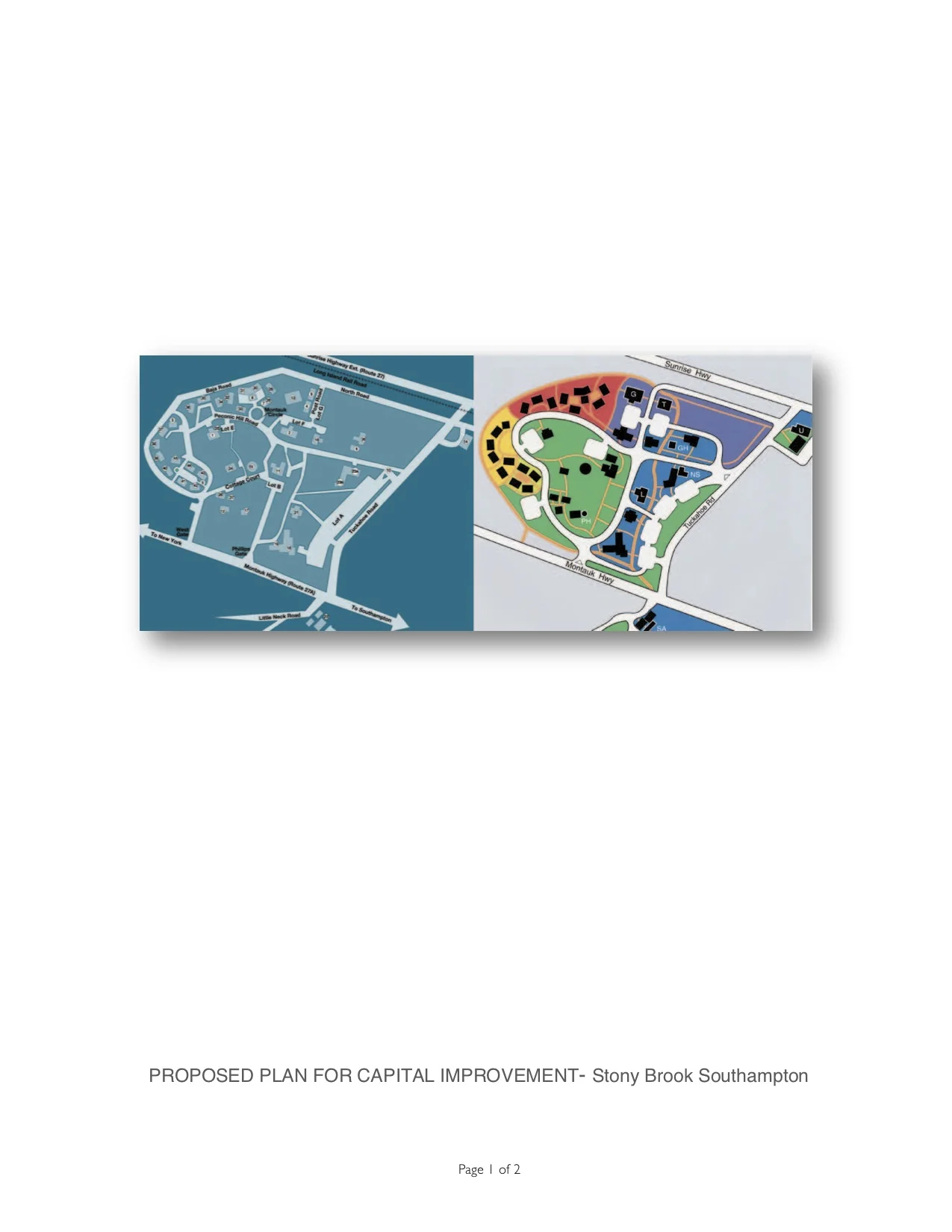 Unsolicited proposal: New master Site Plan for Southampton College / Stony Brook Southampton