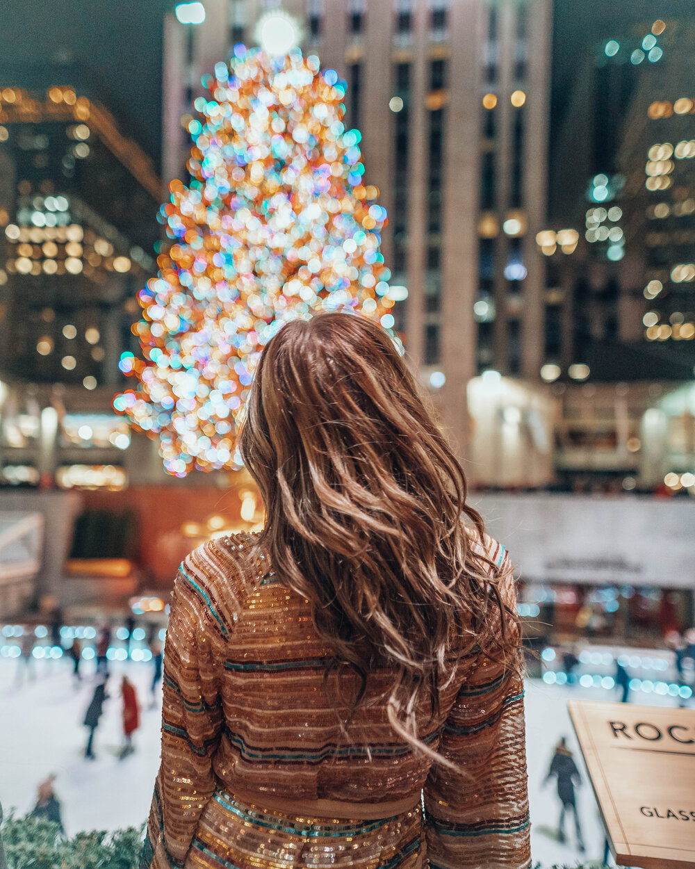 Rockefeller tree plaza