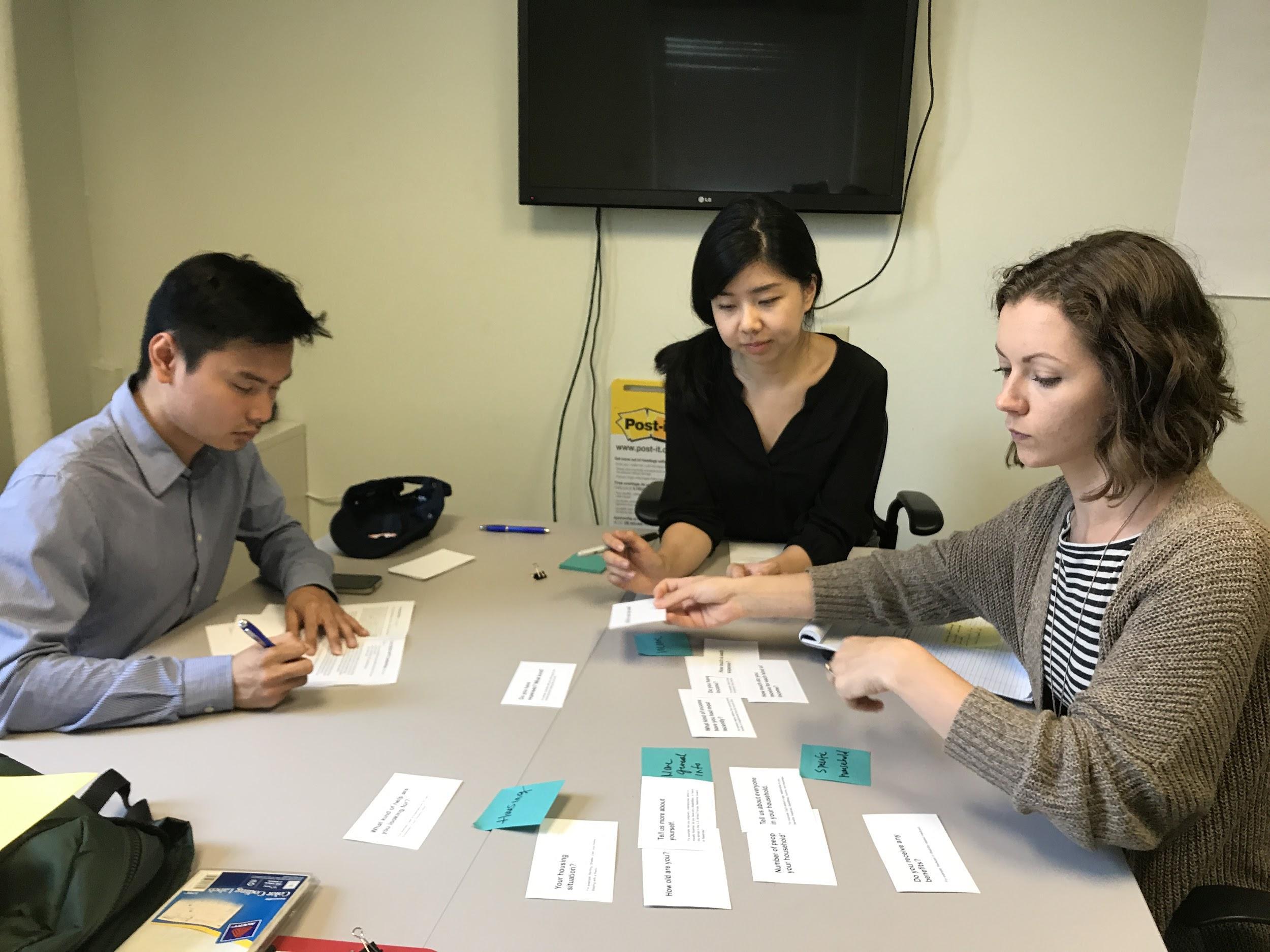 Card-sorting
