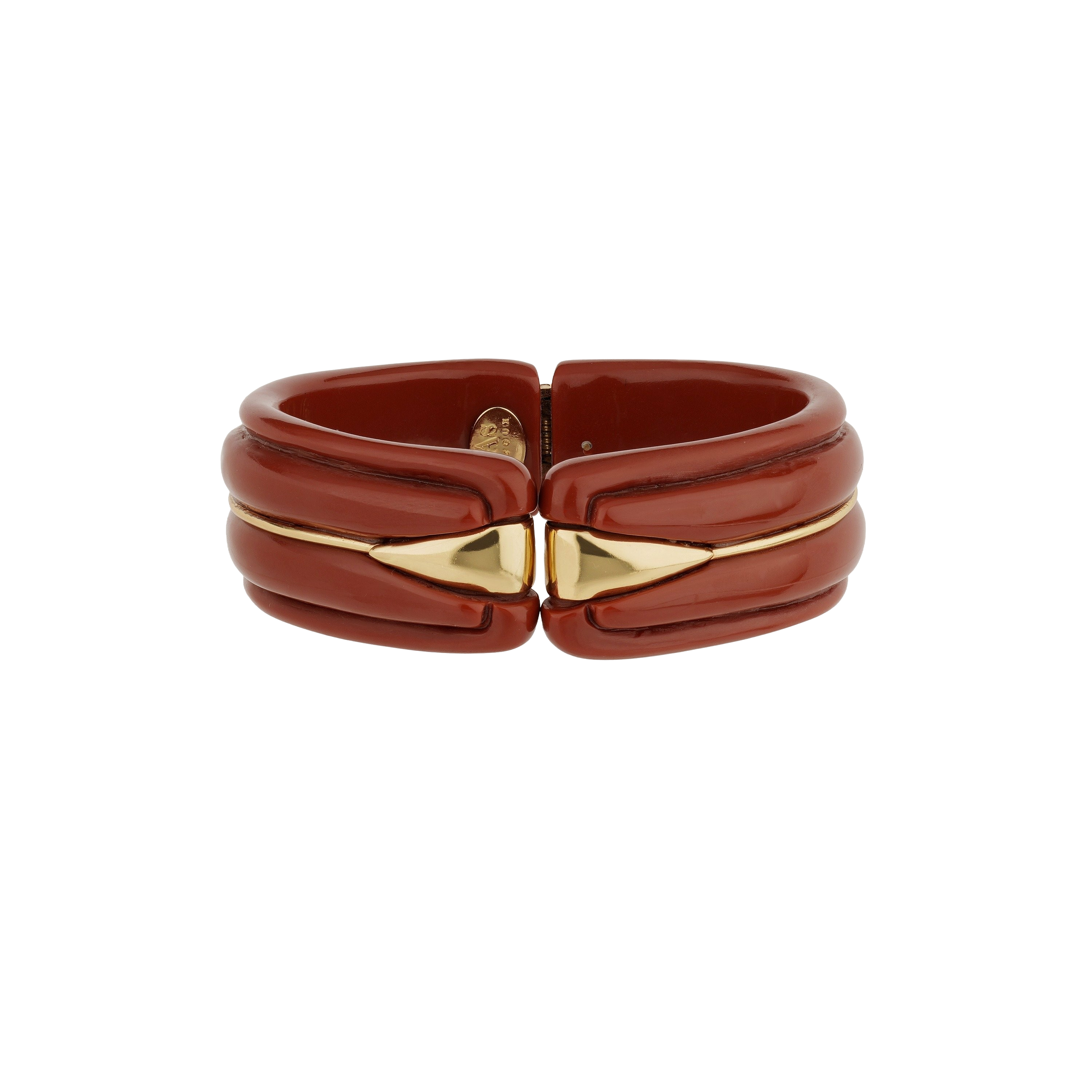 Red Ochre Acetate Cuff