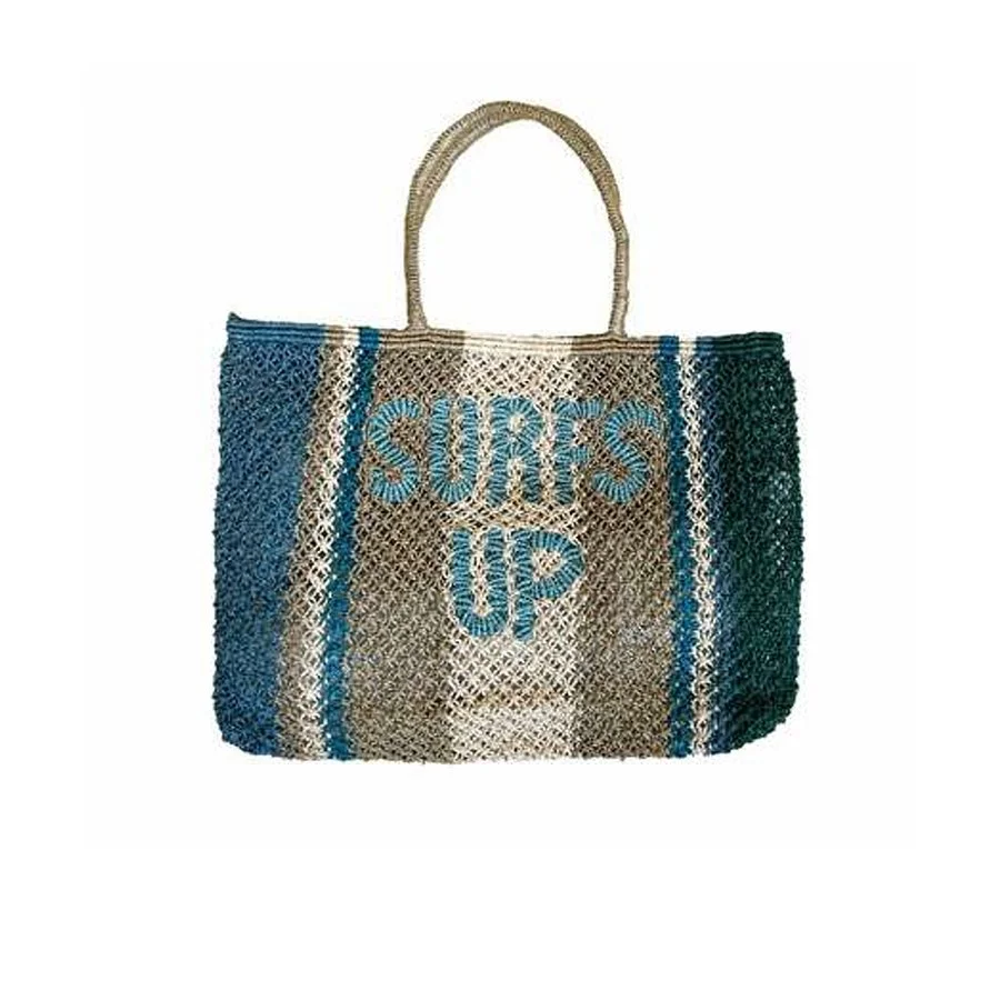 Surfs Up Jute Tote