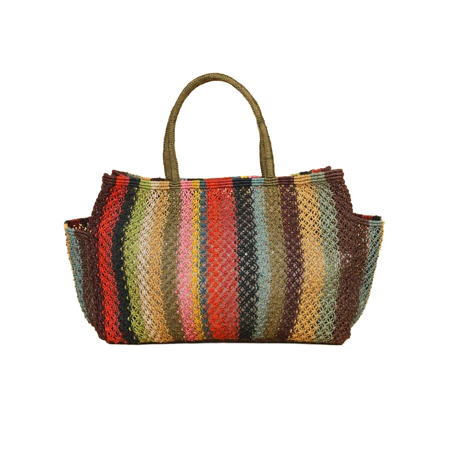 Barry Rainbow Jute Bag