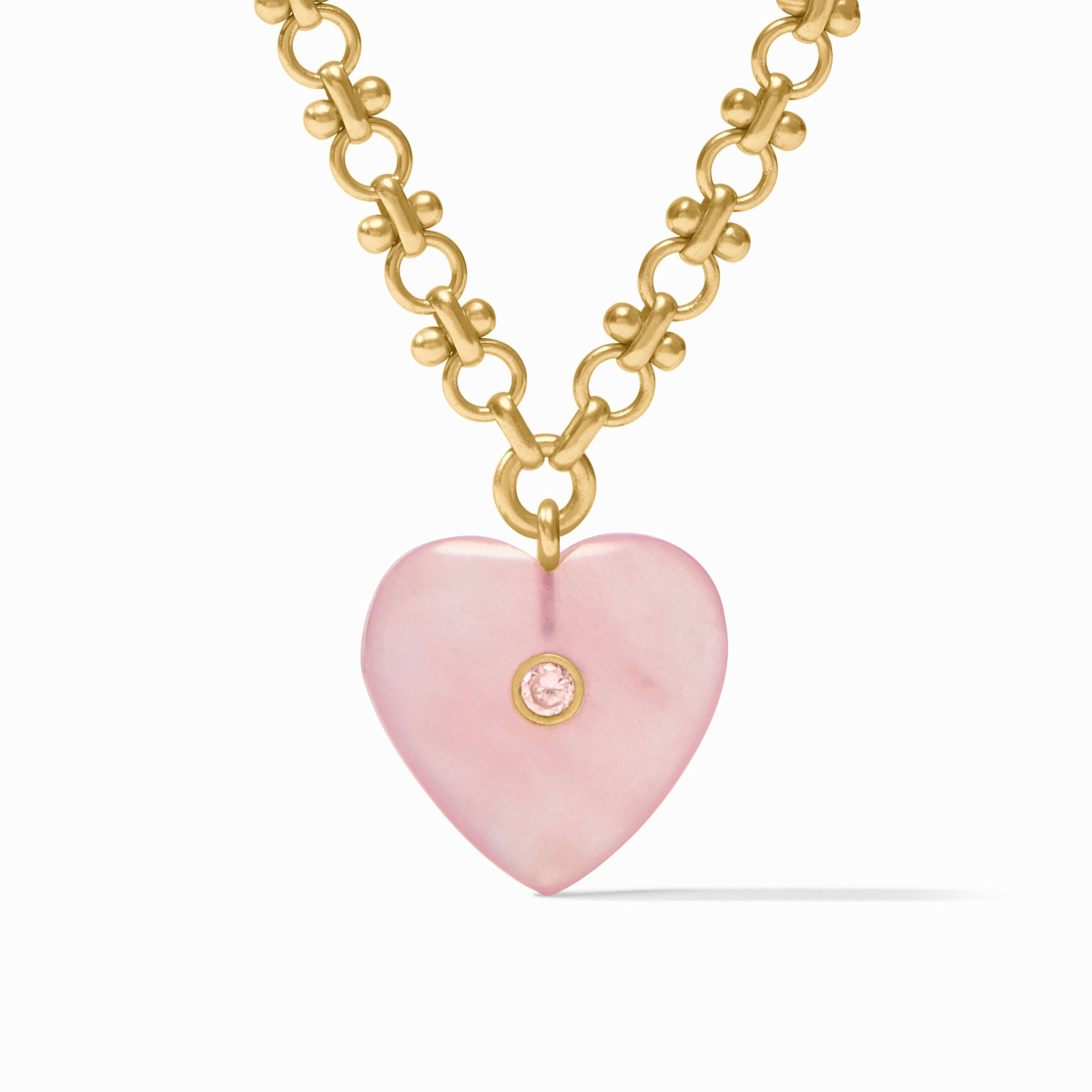 Pink Heart Necklace