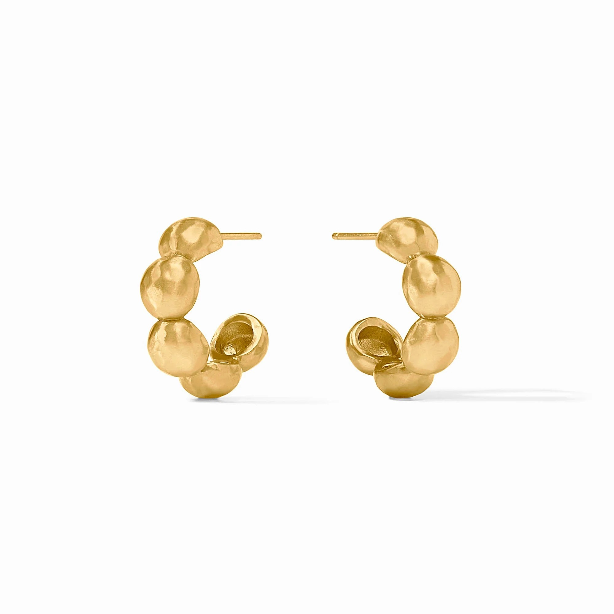 Gold Nova Bubble Hoops
