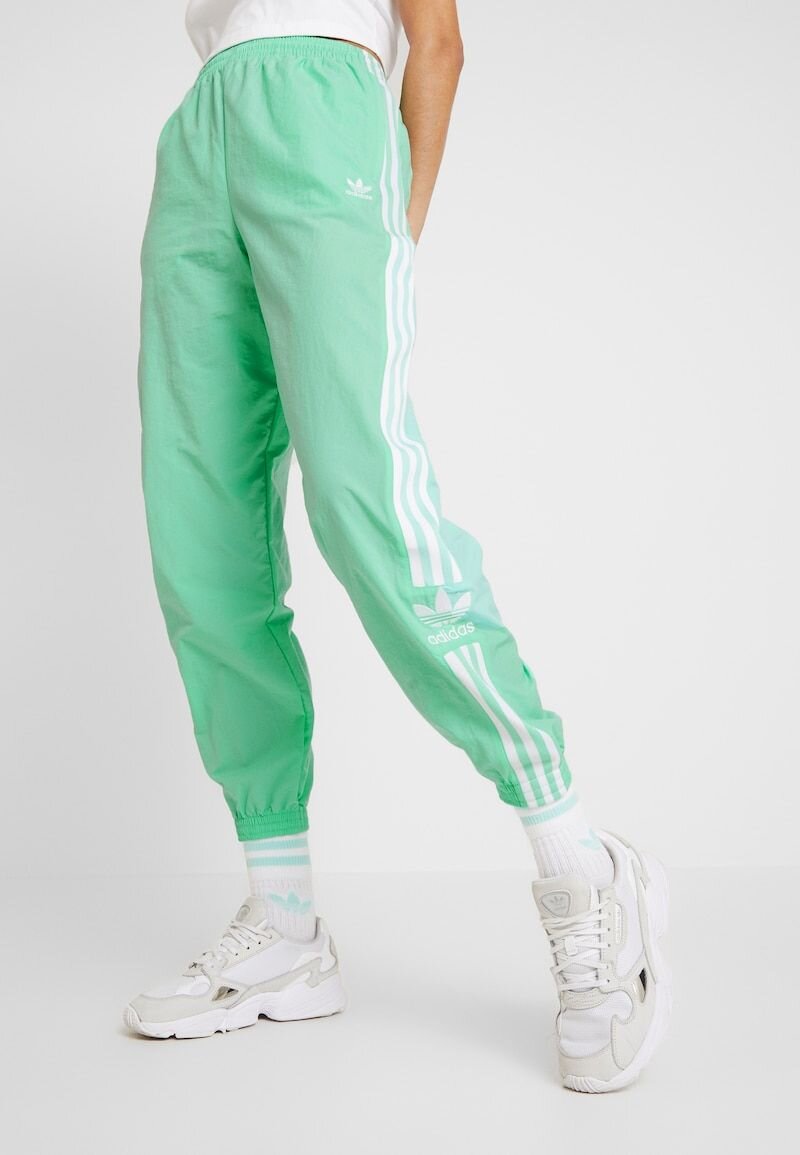 adidas track pants mint