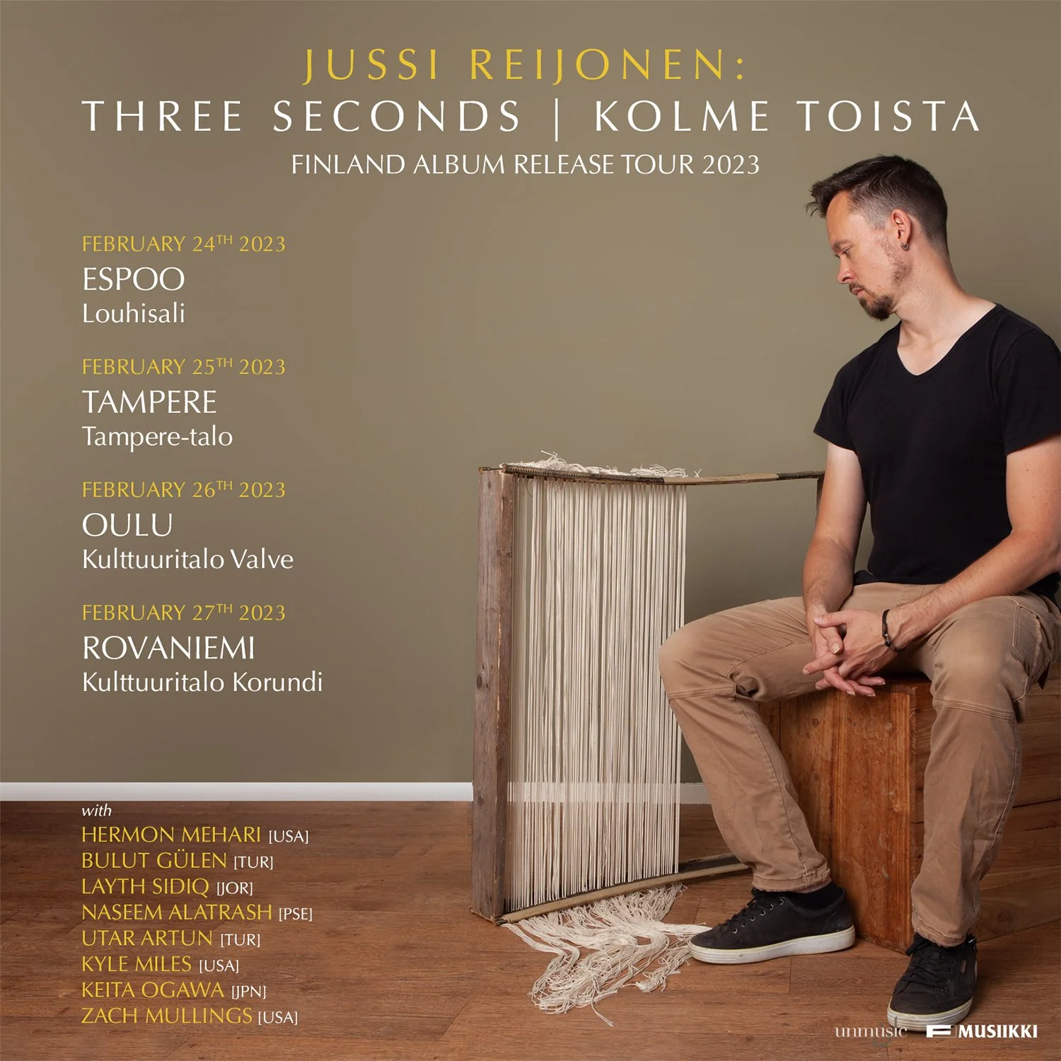 Finland Album Release Tour in February