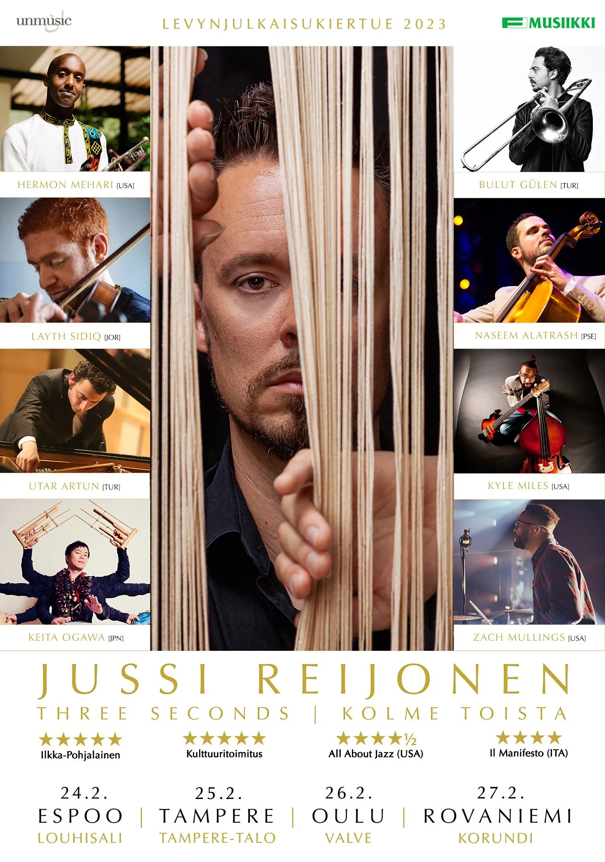 Finland Album Release Tour in February — Jussi Reijonen — News & Updates