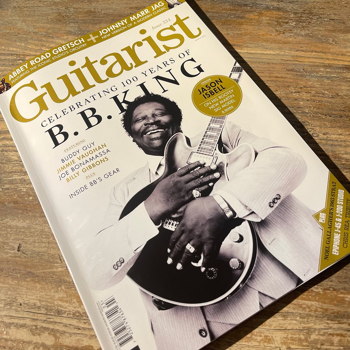 Interview in Guitarist magazine