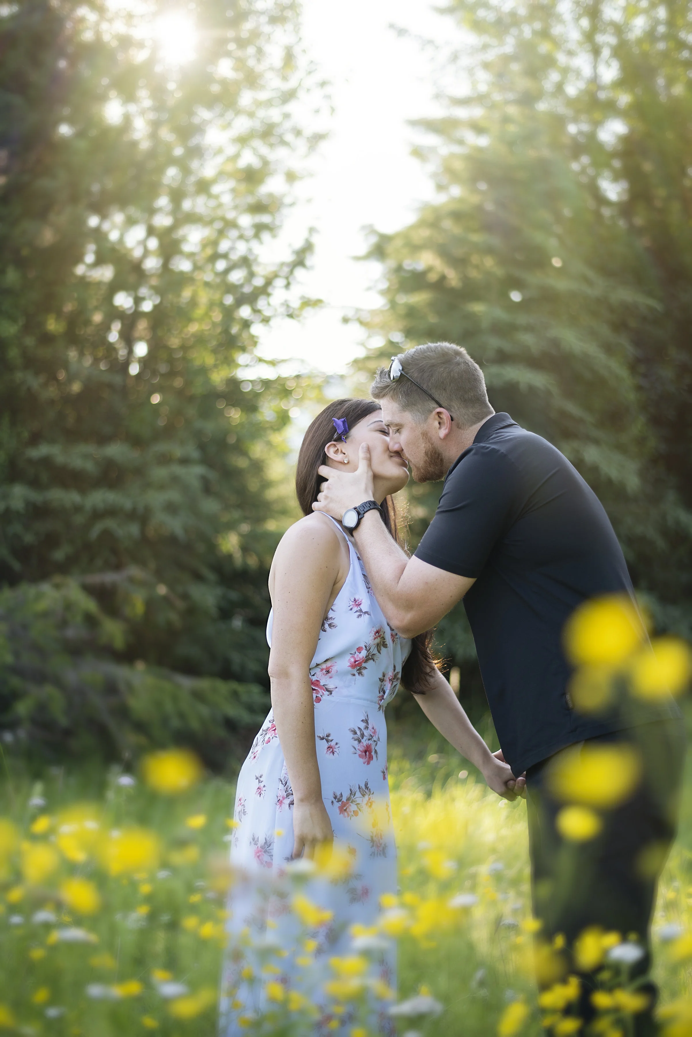 Letitia and Paul got engaged last summer, 2018! they have a wedding on 2020. what an awesome year to elope.