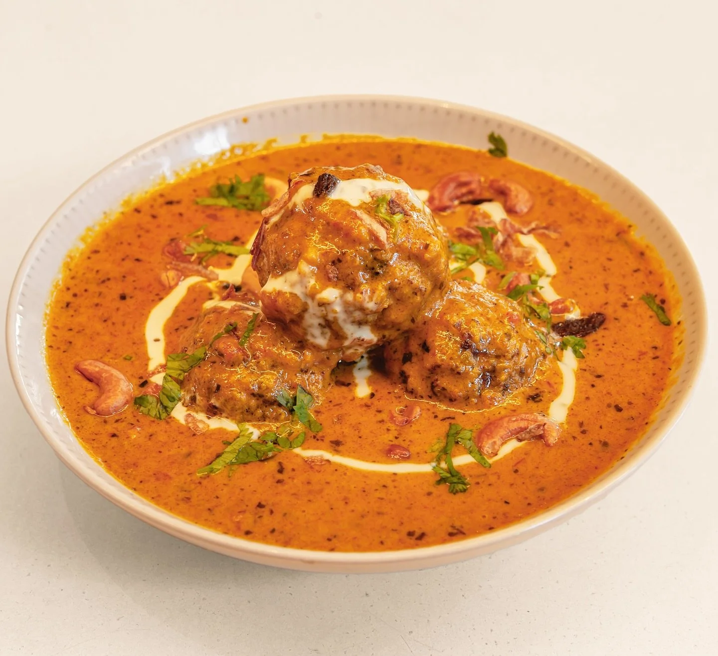 Kofta Curry, with rich cashews and tomato flavors with fenugreek leaves 🍃

Visit our website www.hanuman.com.au

#HanumanAliceSprings #AliceSpringsNT #NT