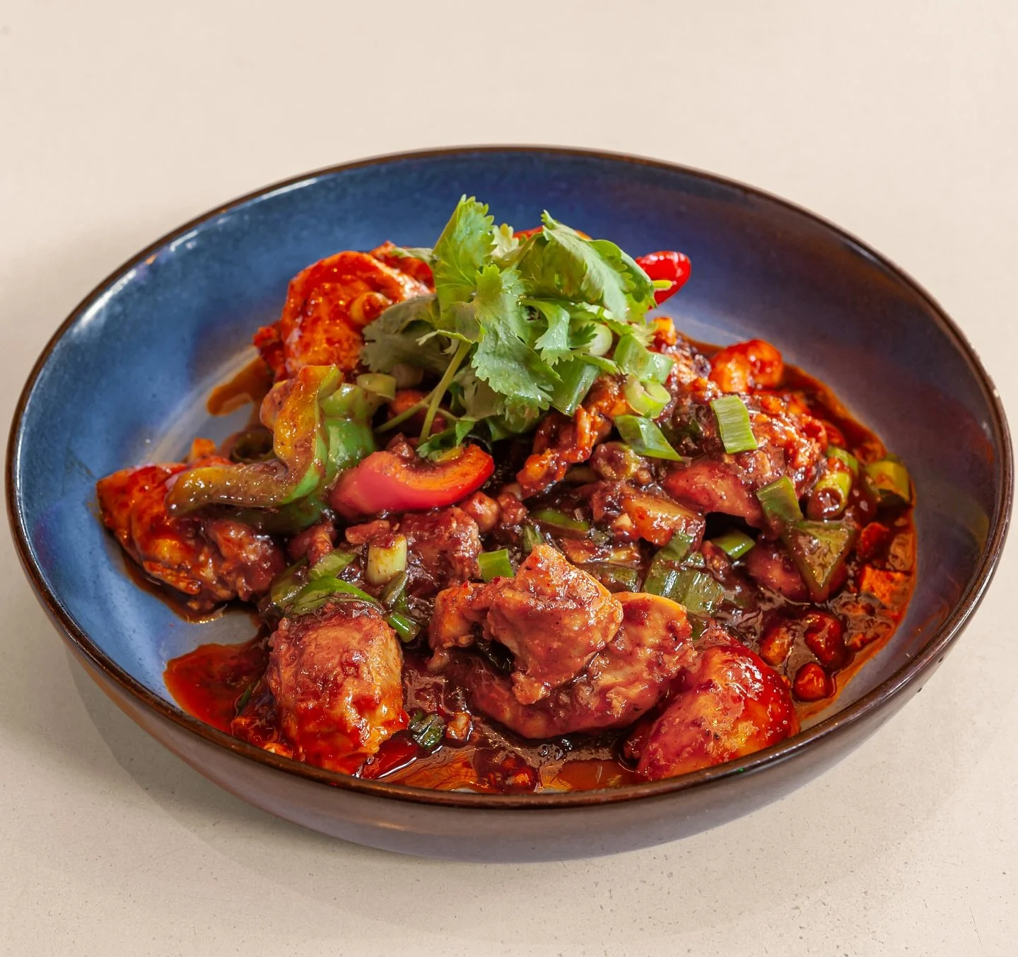 Cashew Nut Chicken - stir fried chicken with chili jam and garlic with cashews for a delightful crunch 🌶️

Visit our website www.hanuman.com.au

#hanumanalicesprings #nt