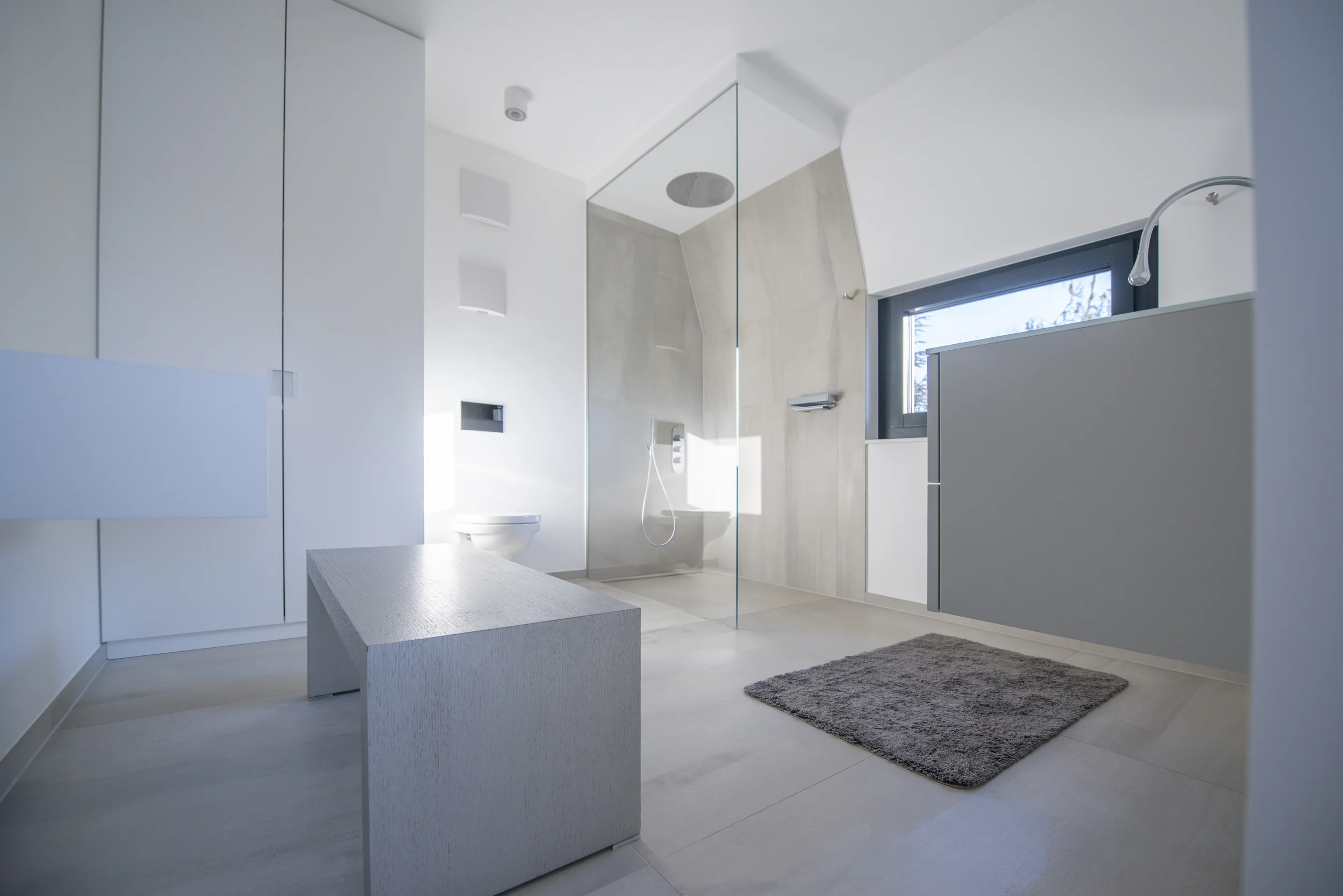 Badezimmer stimmungsvoll und heimelich