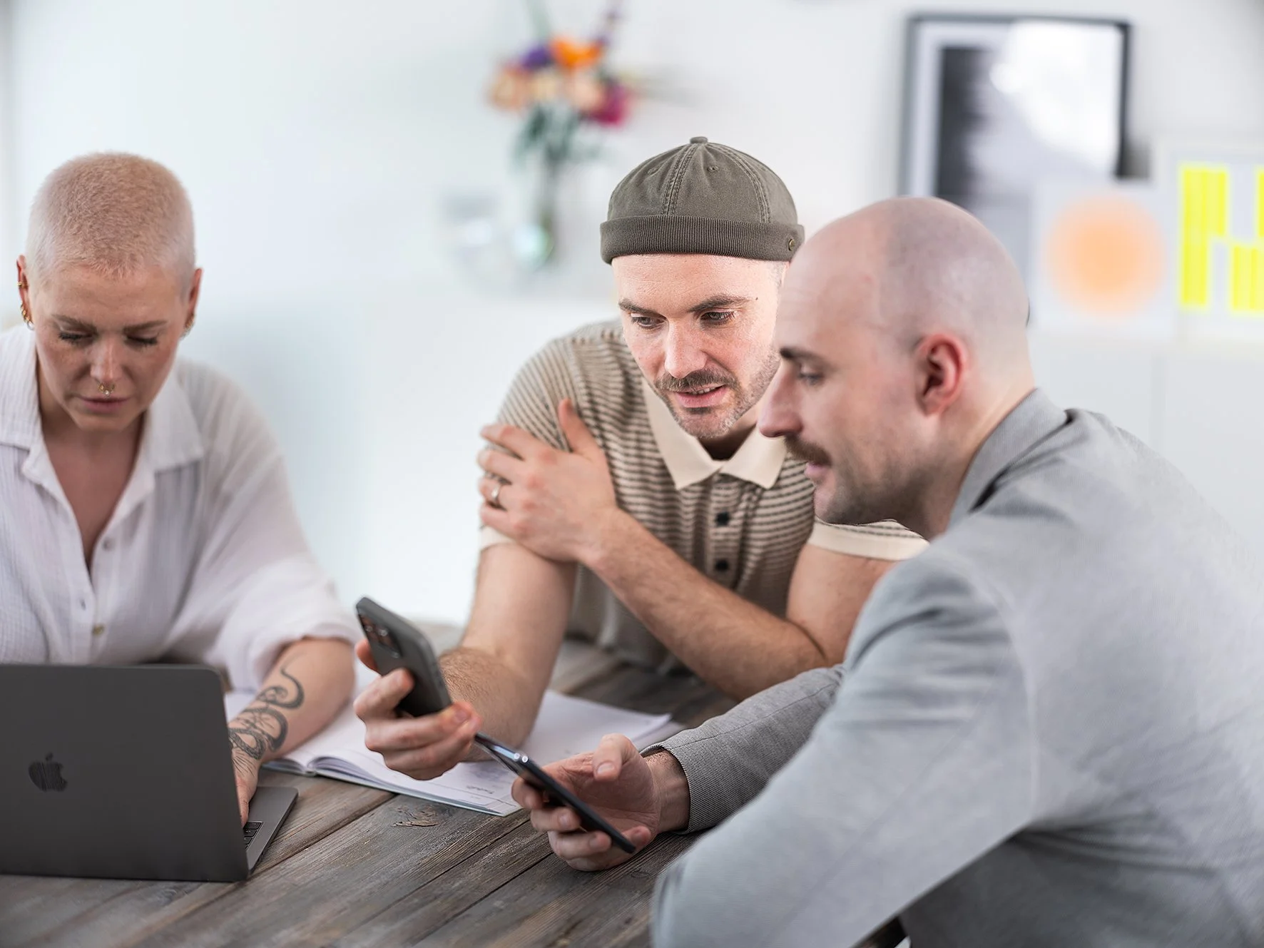 Meeting und Terminsuche auf Handy