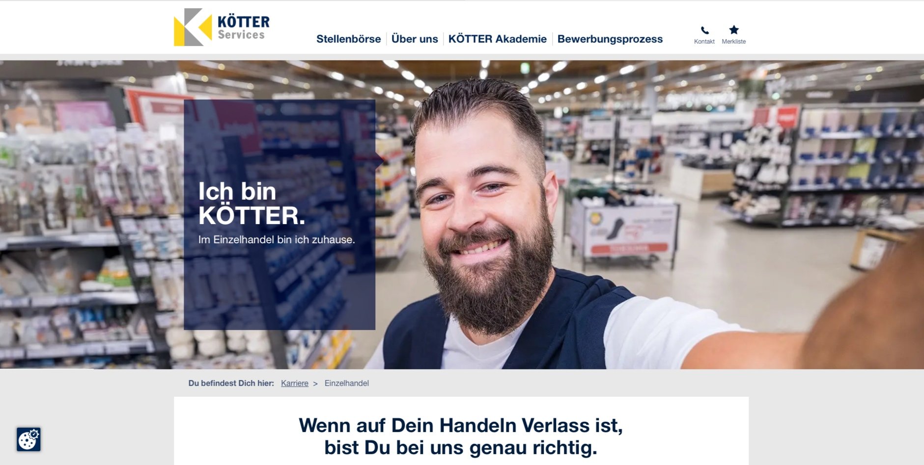 Recruitingcampagne und Employer Branding für Kötter Services In der Recruitingkampagne für Kötter Services setzten wir auf Authentizität und Nähe. Echte Mitarbeiter an echten Arbeitsorten – das ist das zentrale Element unseres Konzepts. Um die Vi