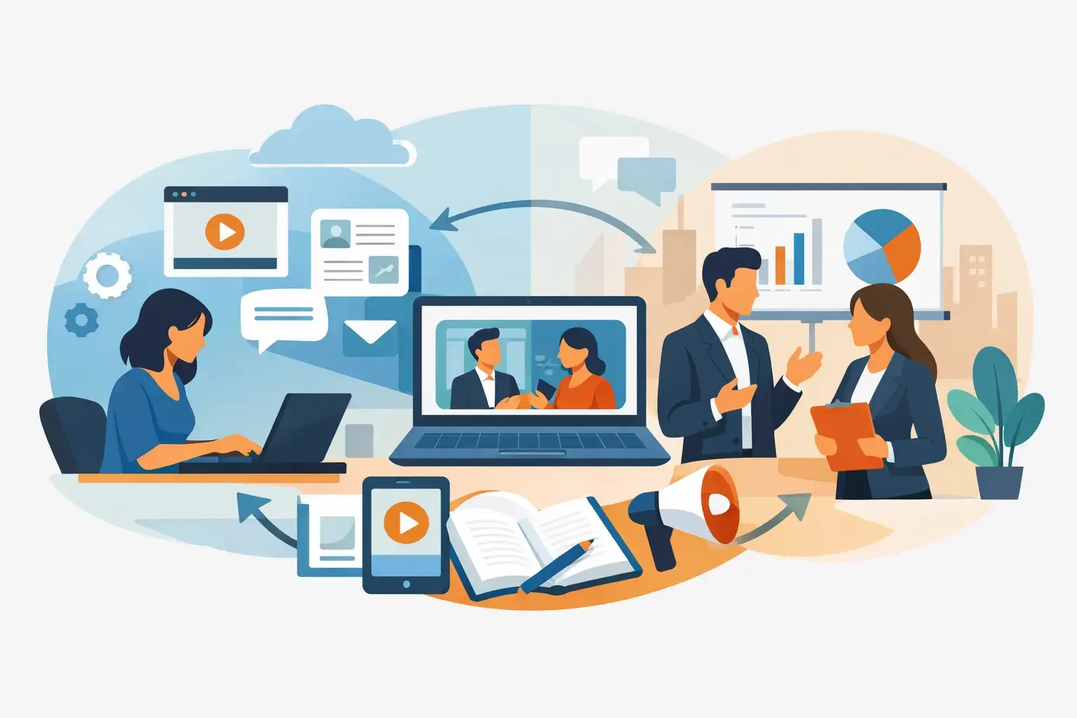 Hybrid Content Paket für B2B-Unternehmen