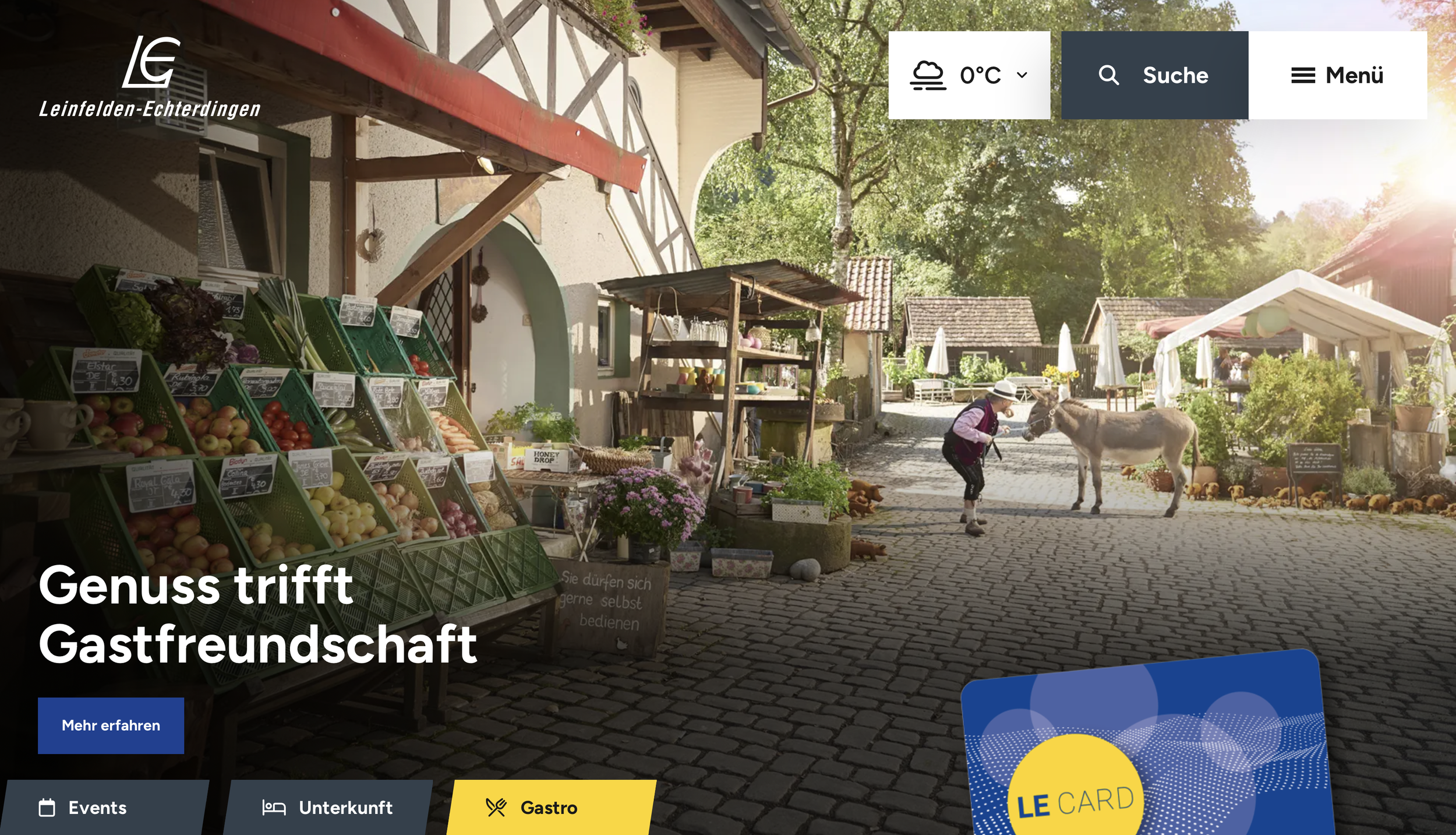Leinfelden Echterdingen Tourismus Kampagne