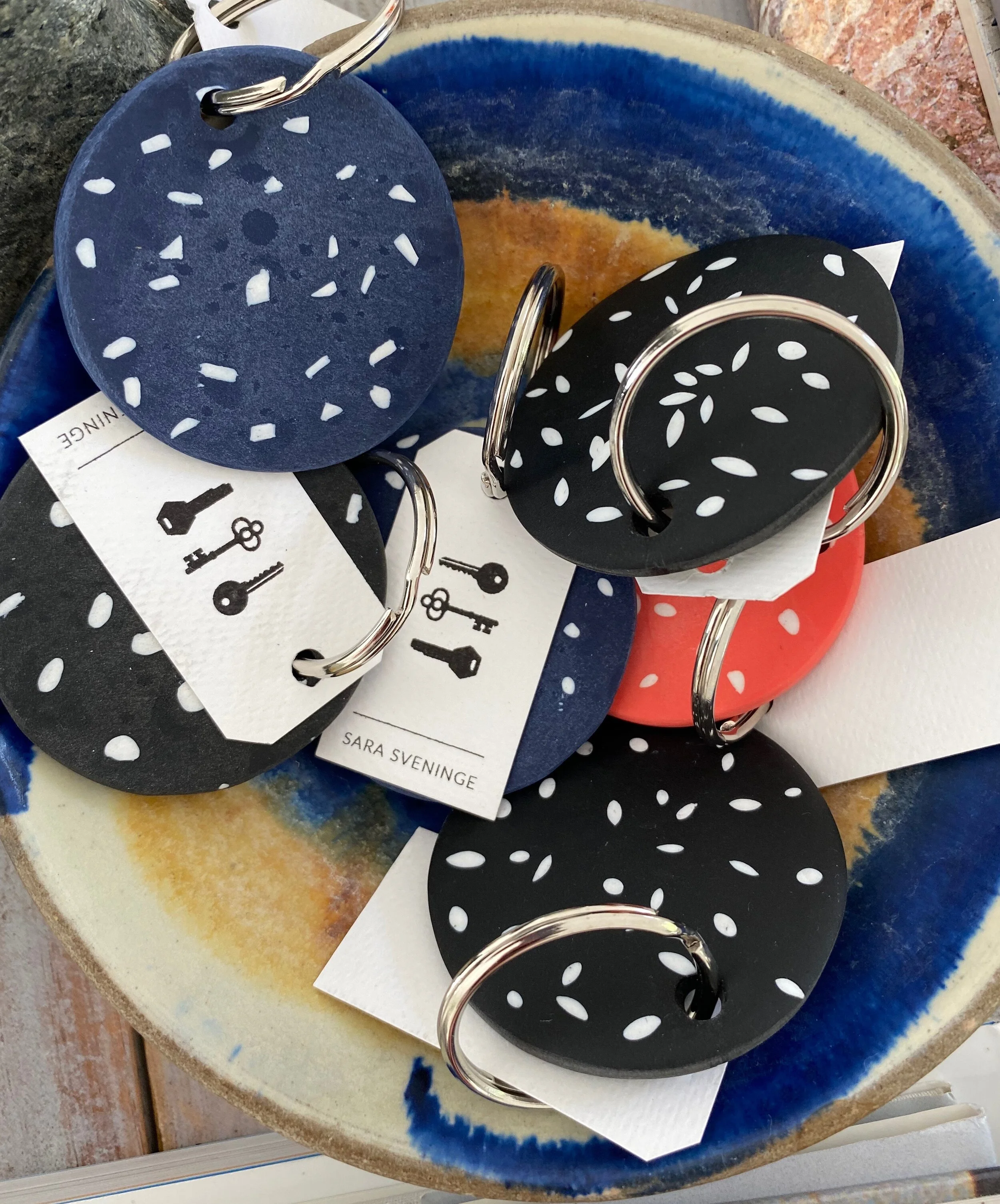Nyckelringar av Sara Sveninge
