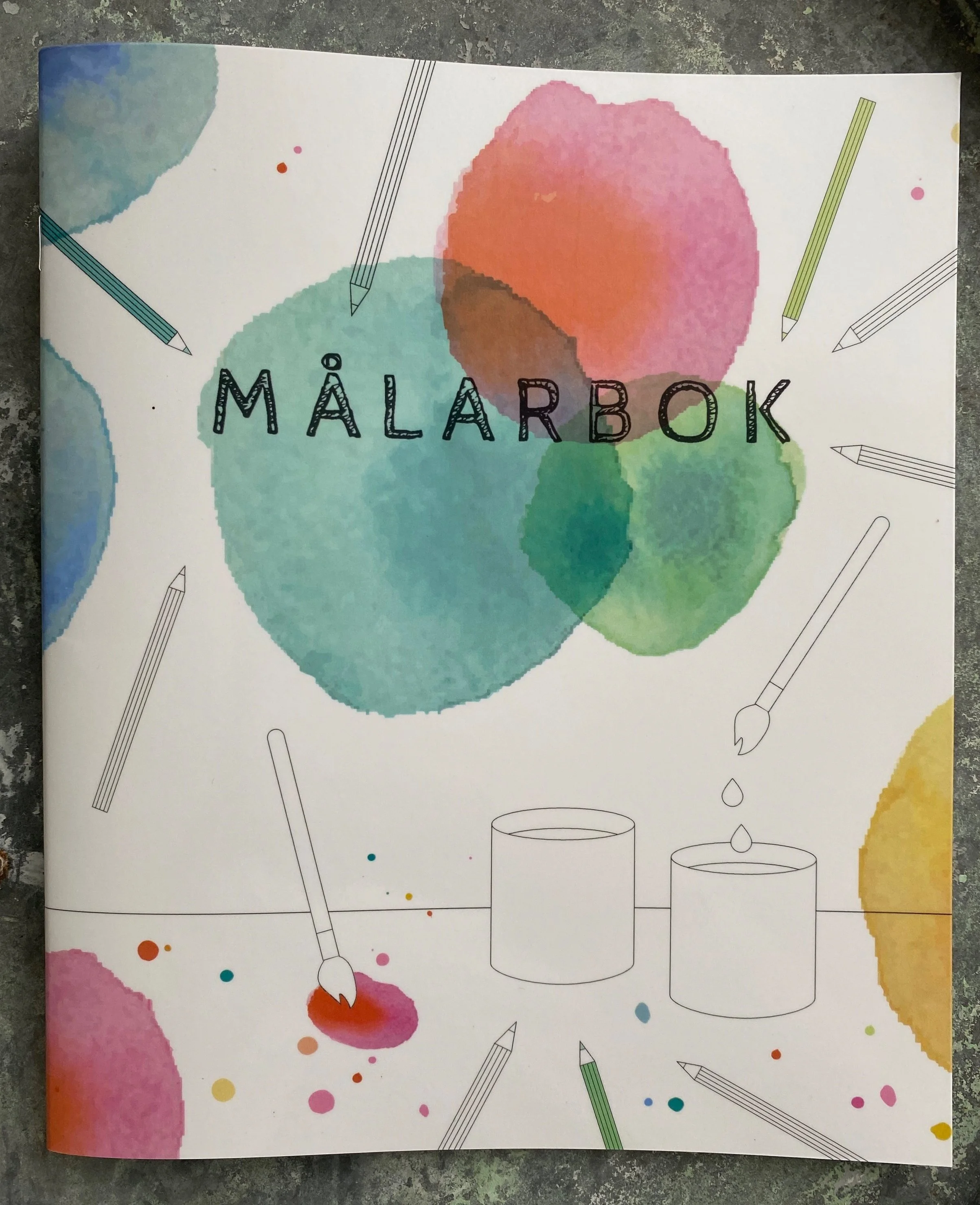 Målarbok av Sara Sveninge