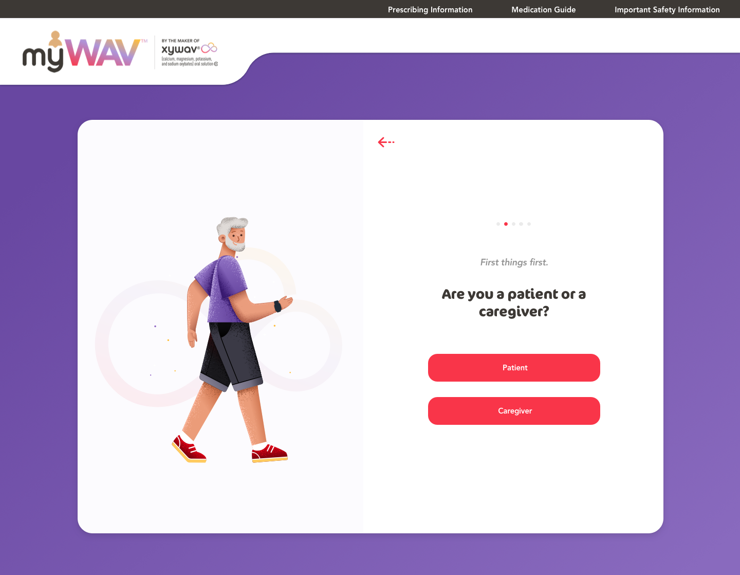 0 Account Creation - Patient or Caregiver.png