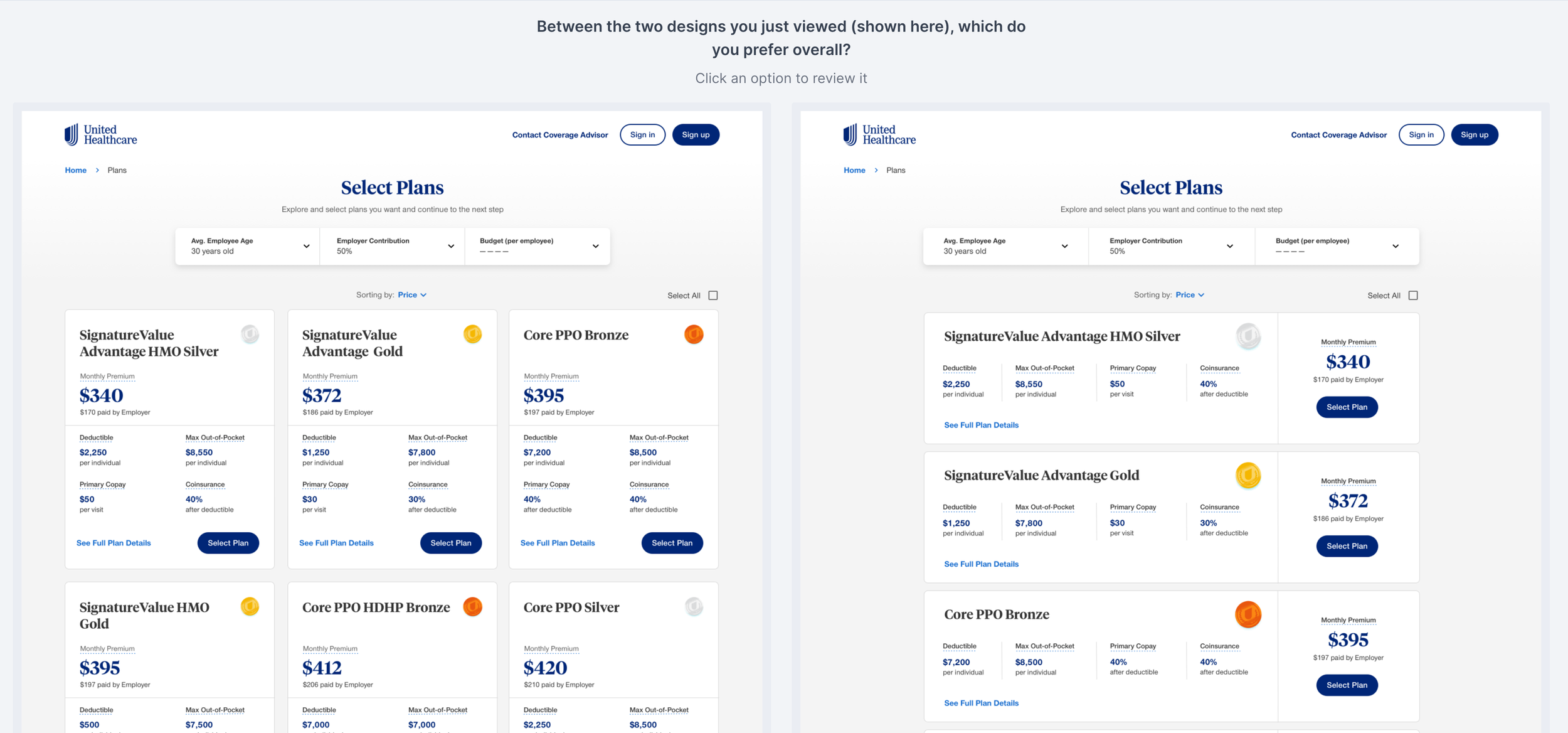 4. Vertical or Horizontal Card Design