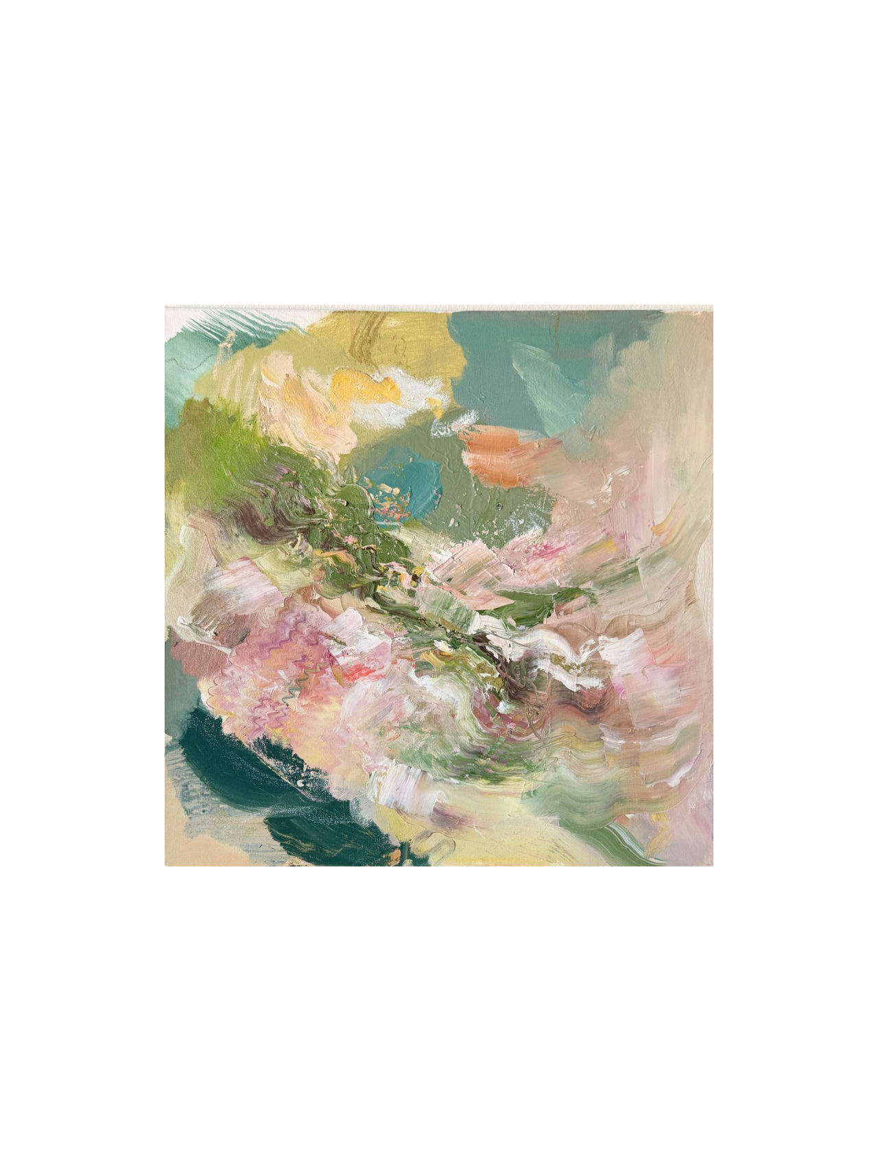 “Full of life” 50x50cm