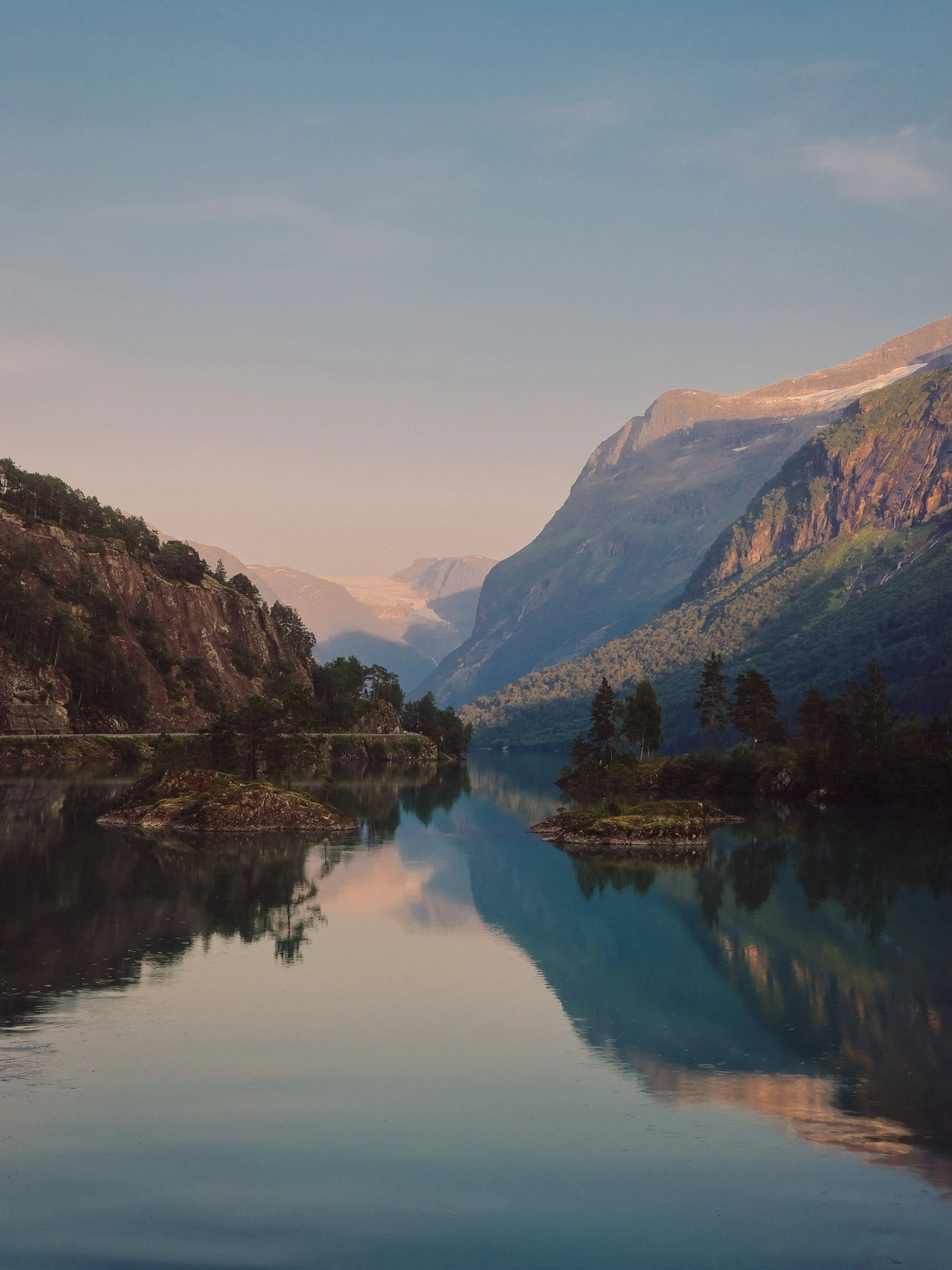 Lovatnet Lake, Norway