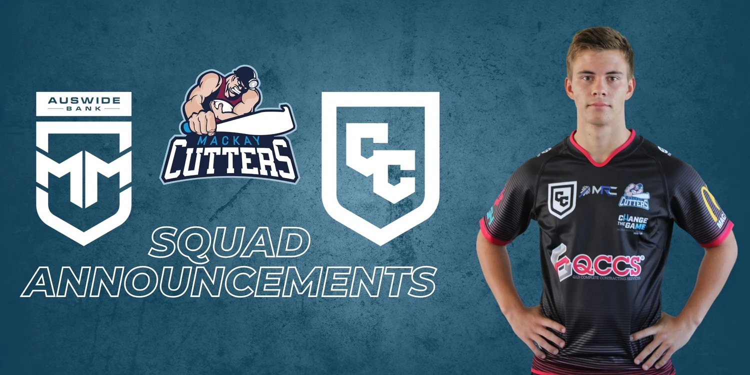 Mackay Cutters 2022 Junior Representative Train-On Squads Announced!