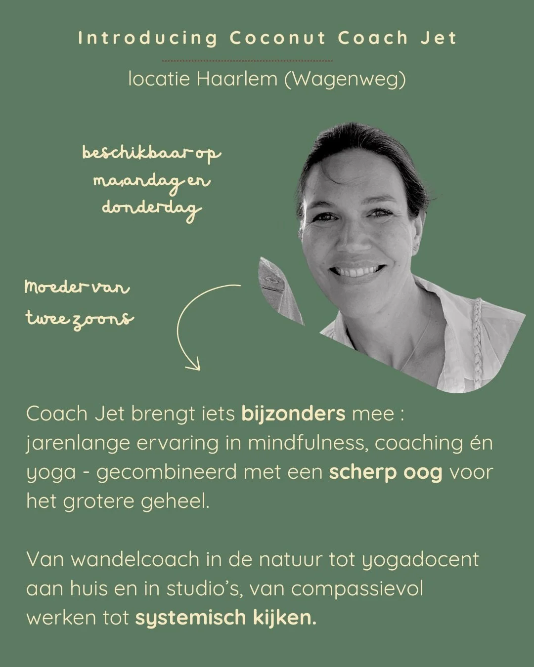 HAARLEM is back on the map, yes🥳🚨

Welkom bij de club lieve Jet! 

Voor al onze leuke volgers in Haarlem, tag een vriend of vriendin, andere ouders, spread the news! ❤️🥳

Laagdrempelig (maar life changing) coachingprogramma voor kids (6+), jongere