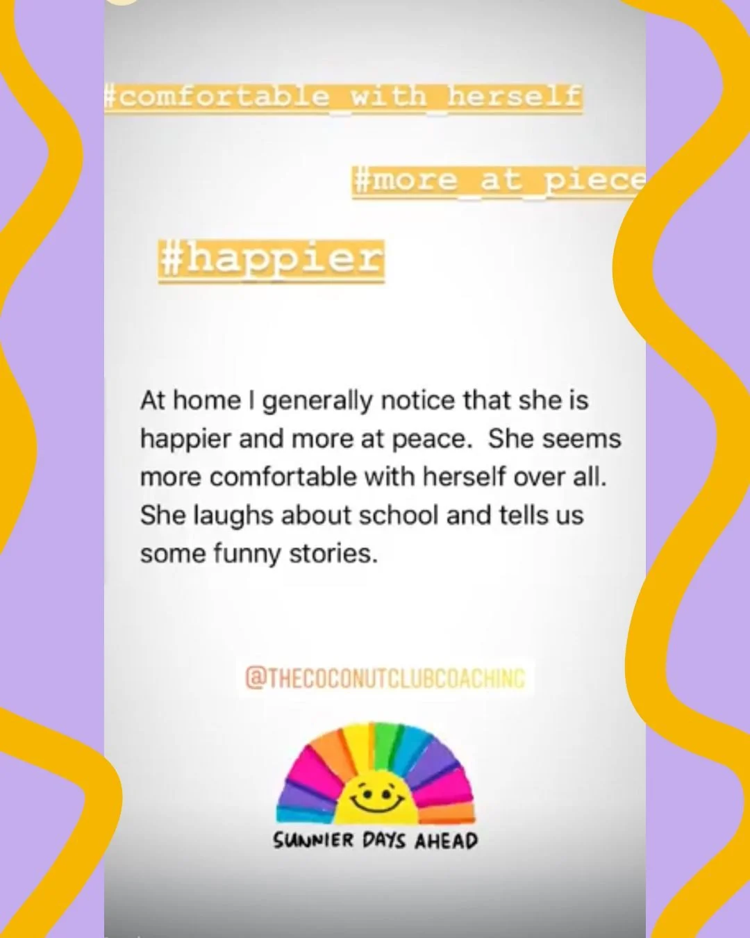 The Coconut Club is coaching voor kids, jongeren &eacute;n ouders, op een leuke en relaxte manier 🌴. We hebben het over de grote dingen van het leven, maar altijd op een laagdrempelige en toegankelijke manier. Zo ontdekken onze cli&euml;nten nieuwe 