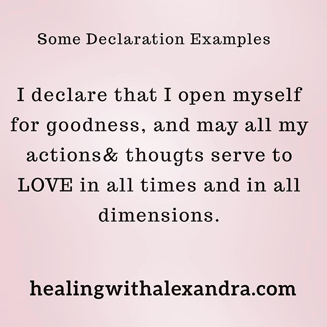 Happy New Week to everyone!

Declarations play a great silent role in the backstage.
What you declare is powerful to the universe &amp; life &amp; forces.

This fullmoon carries an energy to bring clarity .
Utilize it by using declarations.

I am sha