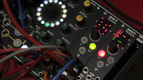 鍵盤楽器 DNIPRO Modular DOT Dnipro Modular Dot Trigger Sequencer (Black)