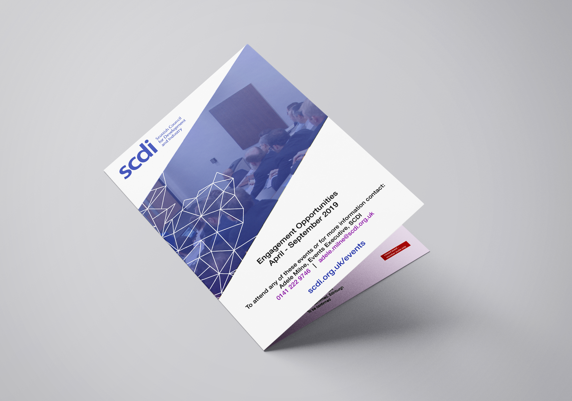 Events Brochure: April - September 2019