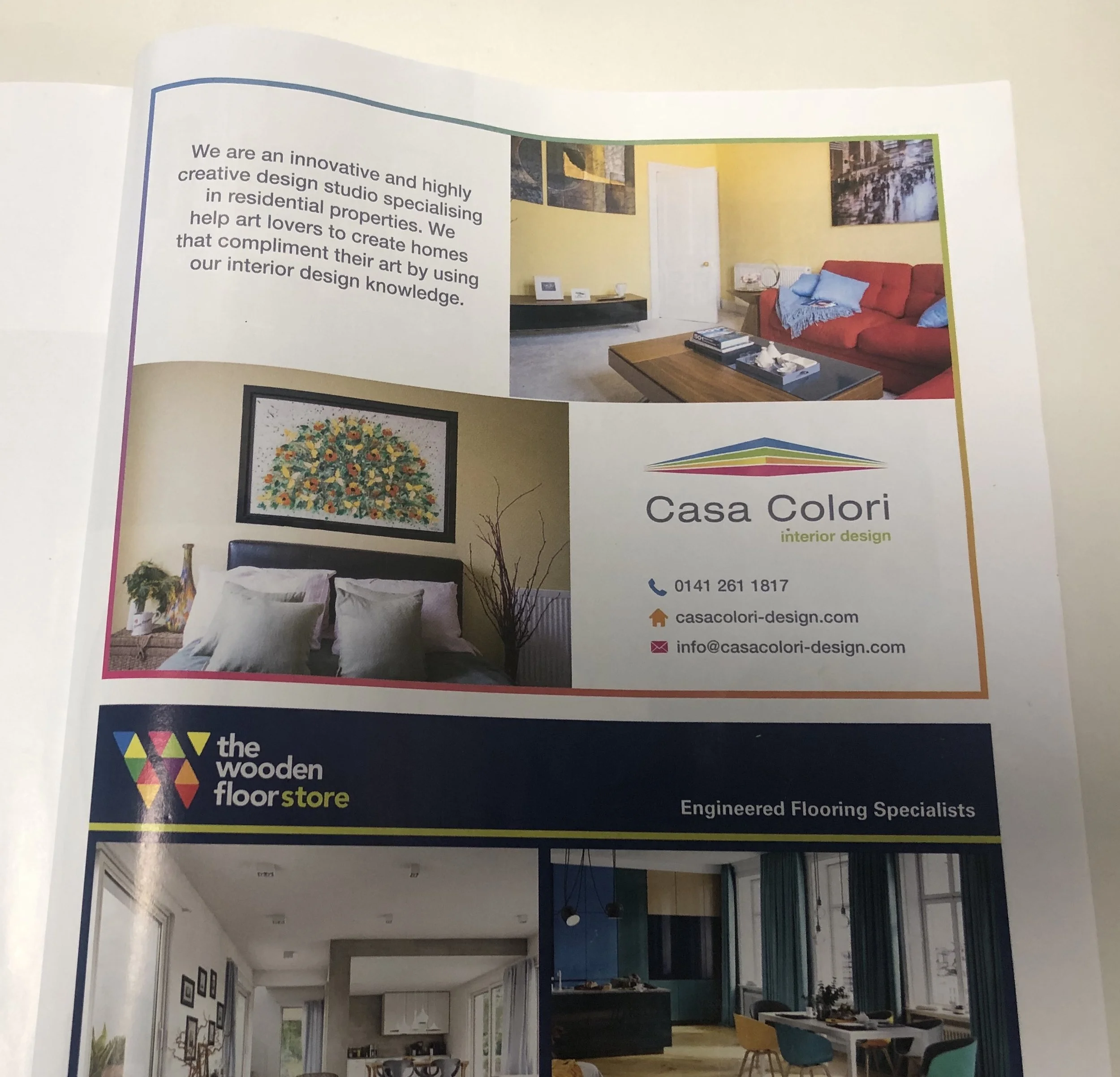 Homes & Interiors Advert