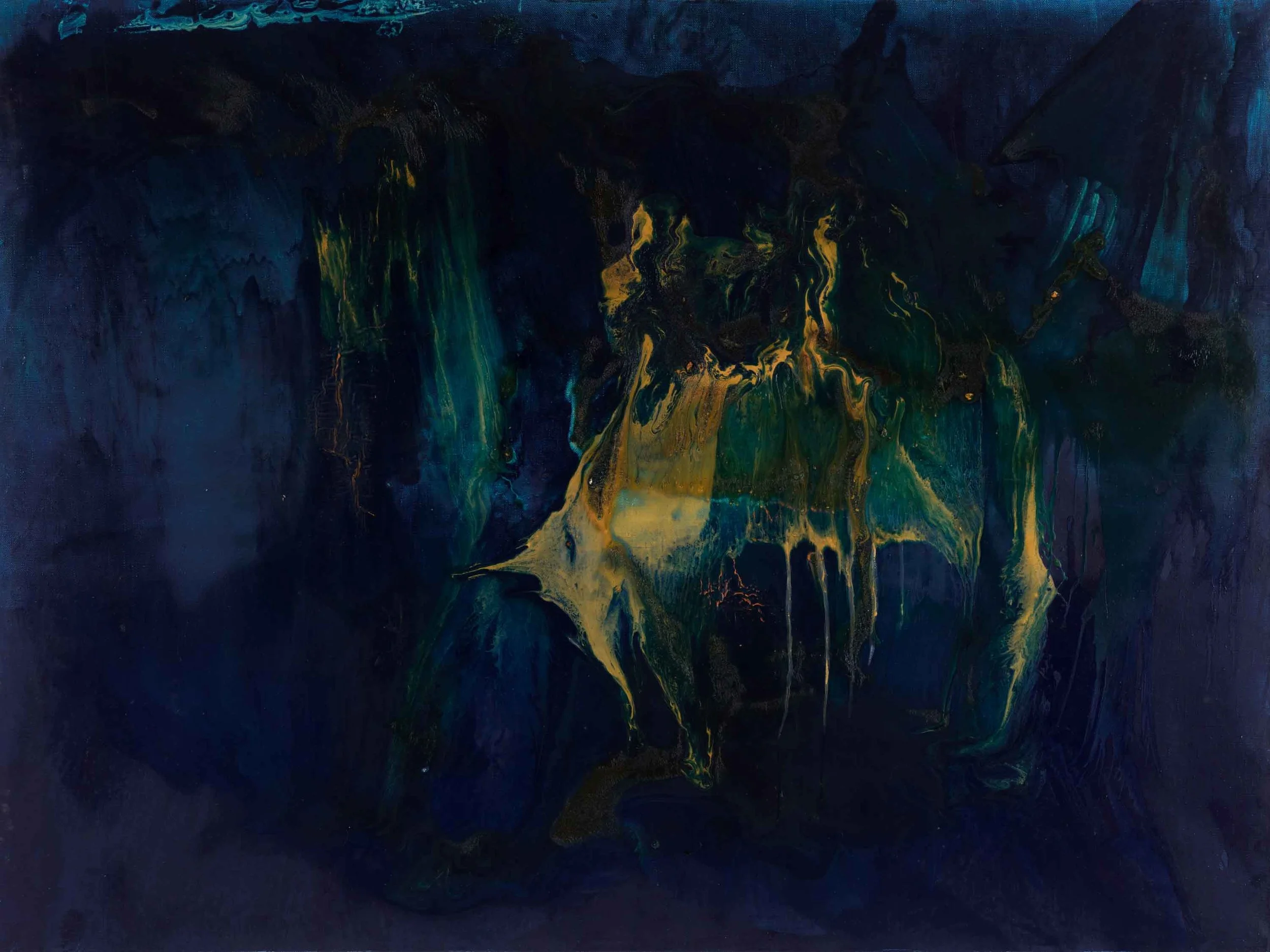 SHE THINKS SHE IS STILL ALIVE 2005–2009 /150Х200 cm LIGHT exposure