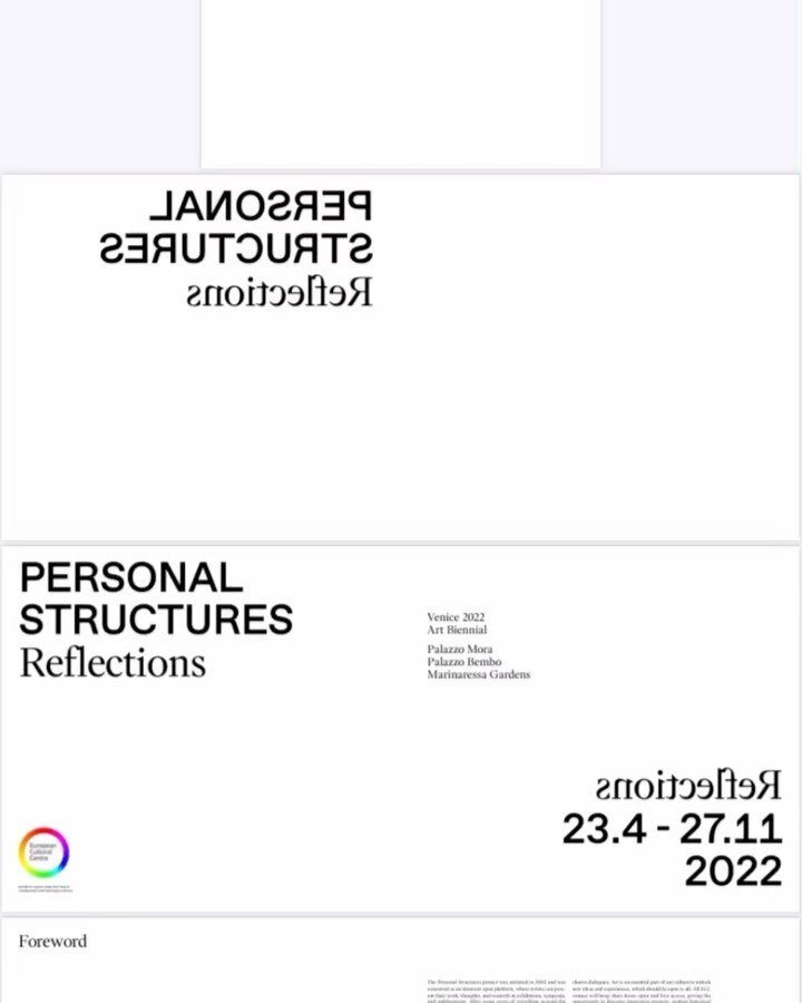 Last day of the project #PersonalStructures2022 in @ecc_italy !

Thank you for the wonderful experience 🙏🏻🤍

P.S. Published catalog biennial art project Personal Structures in Venice.

#Venezia #PerconalStructures @ecc_italy @georgiiuvsart 
#Venic