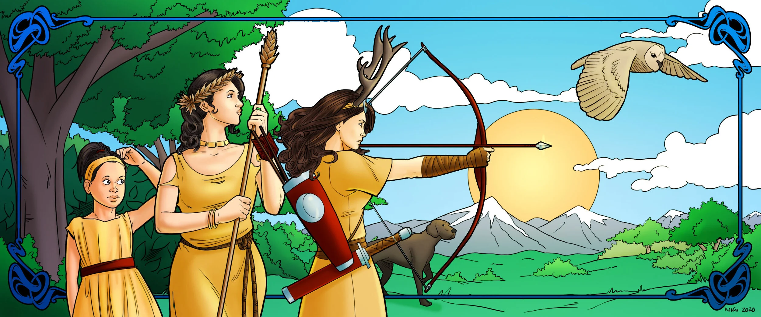 Artemis and Demeter