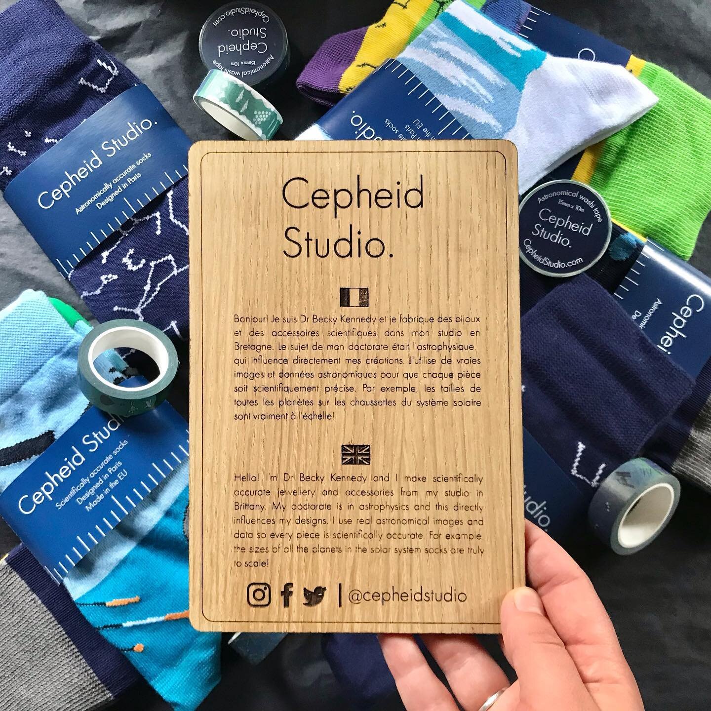 This week I&rsquo;m packing up an order for a brand new wholesale client, which means it&rsquo;s time to make a brand new &lsquo;welcome to Cepheid Studio&rsquo; sign! Whenever I&rsquo;m shopping in a boutique that stocks independent designers I love