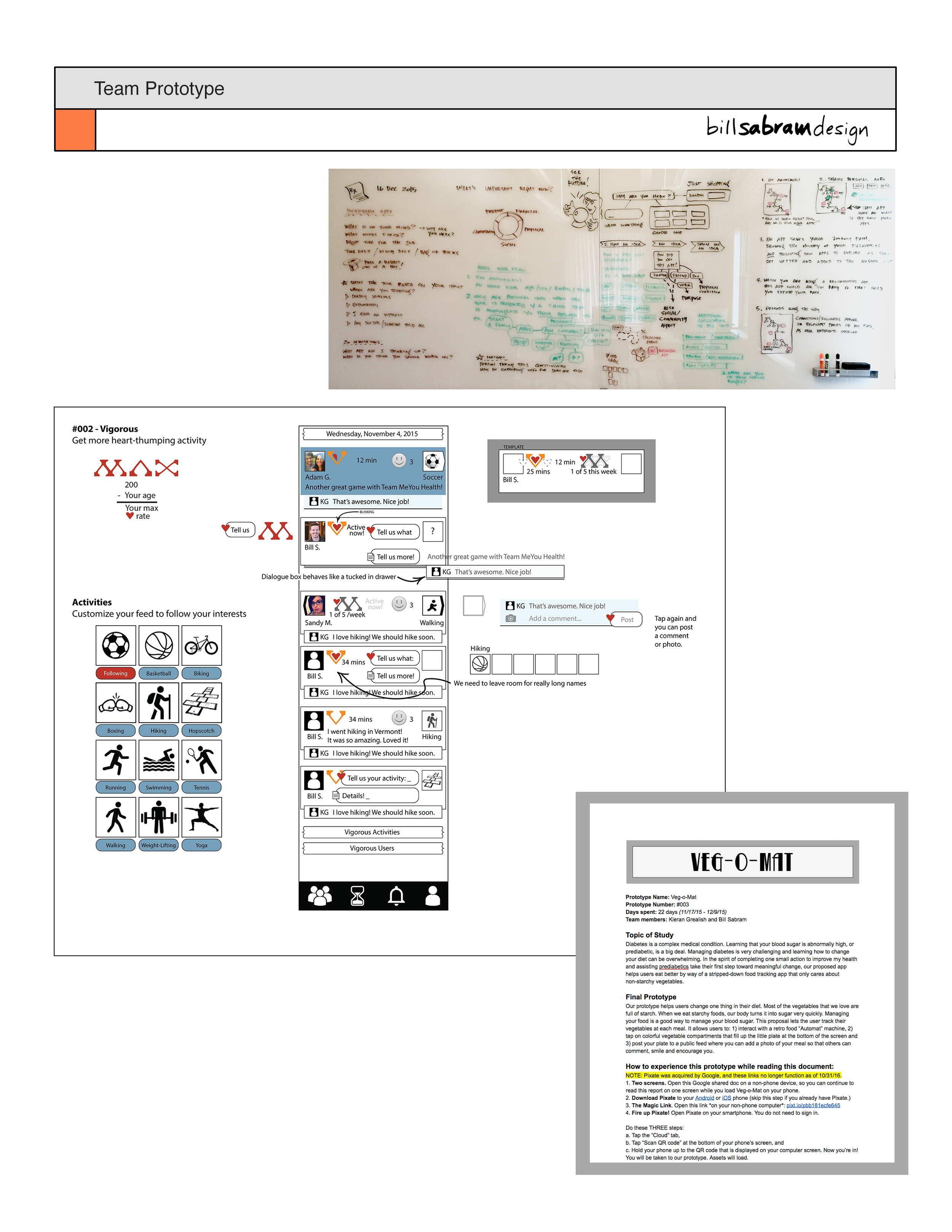 At GDC 2015, I was inspired by a talk: “Dedicated Prototyping for Mobile Game Development,” and I pitched a similar idea to MeYou Health.My proposal included 6 months of projects, a vision for team management, hiring strategies, and a plan to integr…