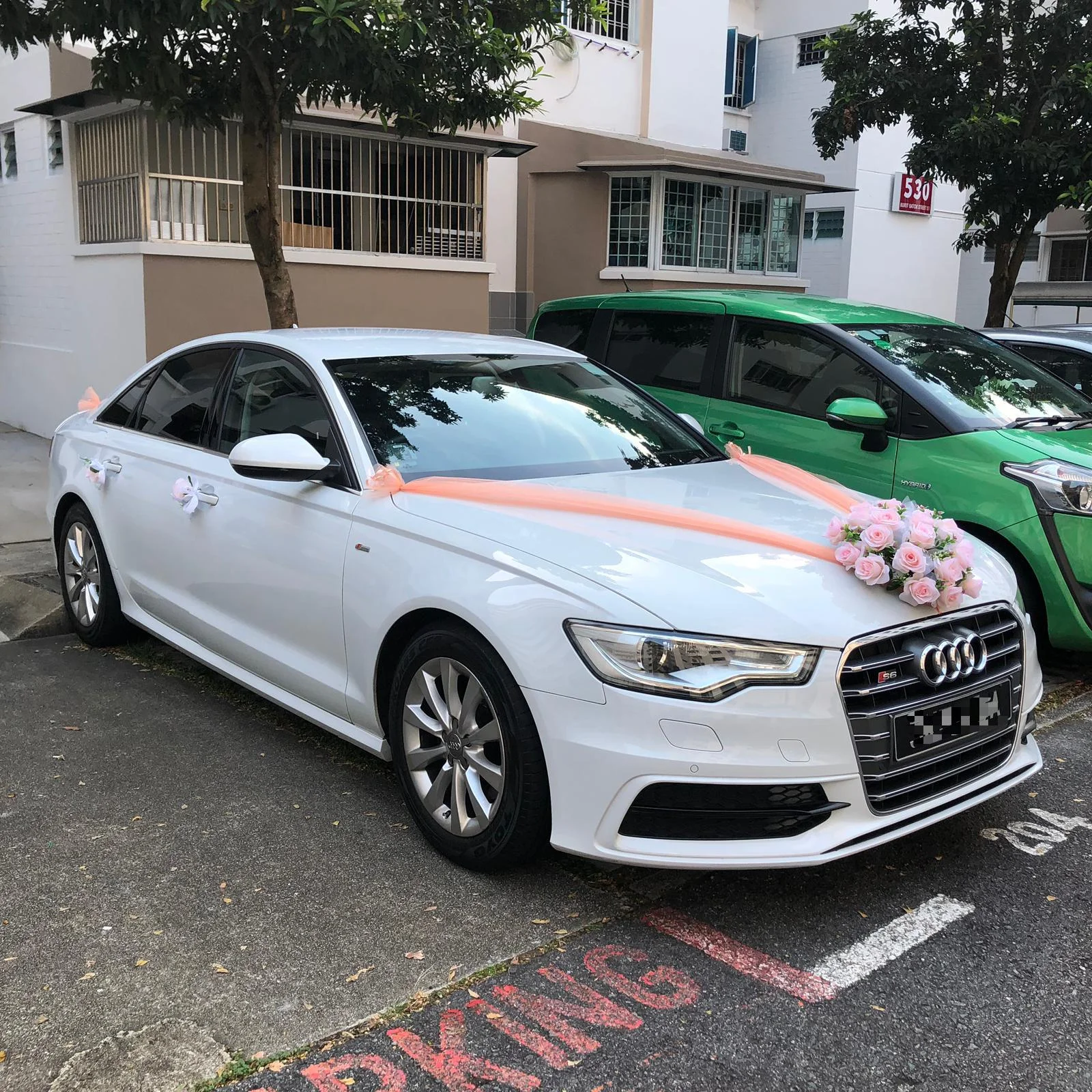 Audi A6 Wedding Car 44