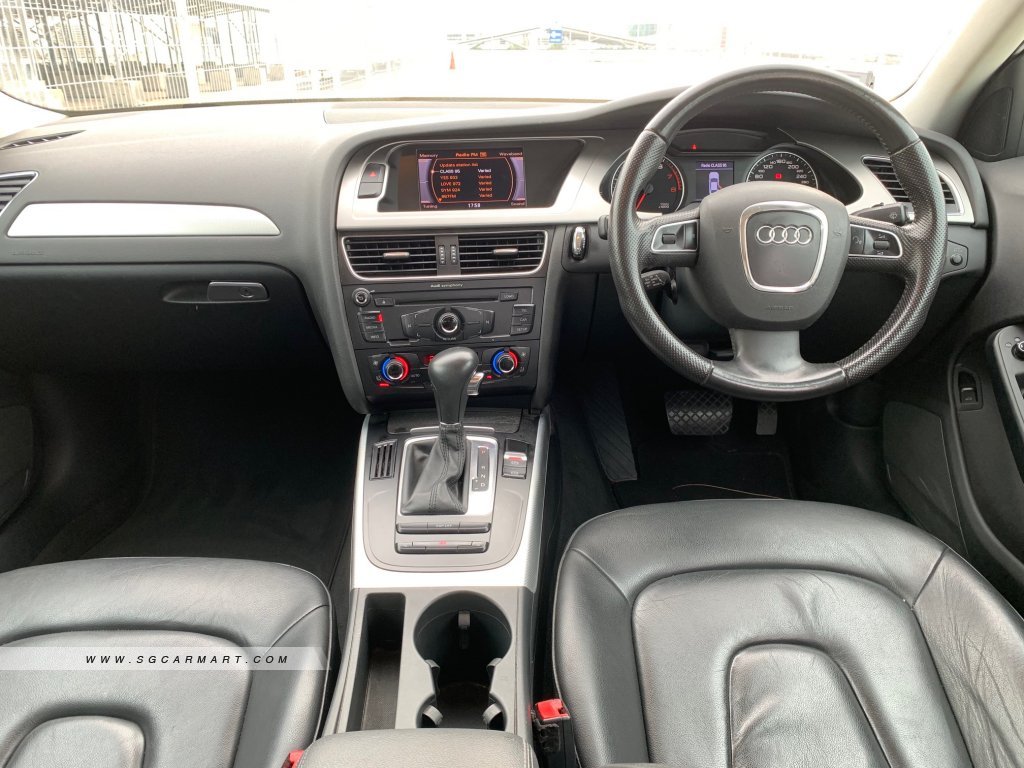 audi a4 interior