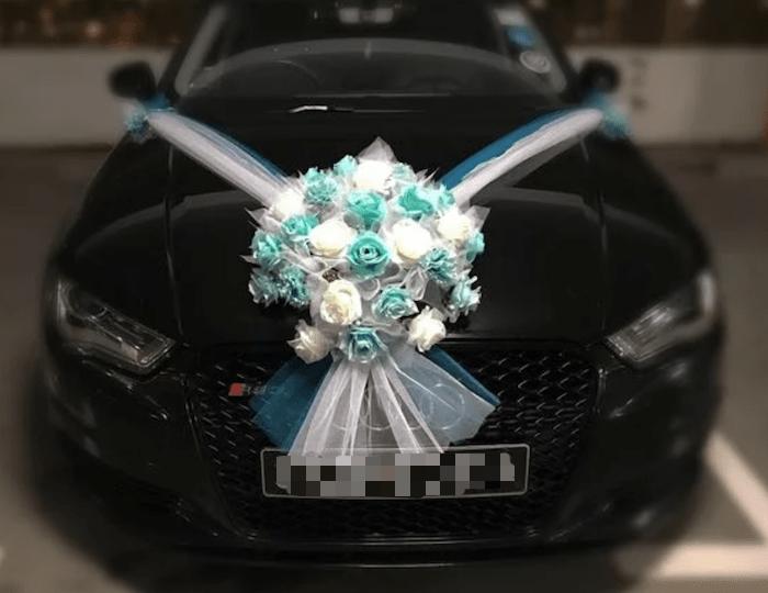 Audi A4 wedding car